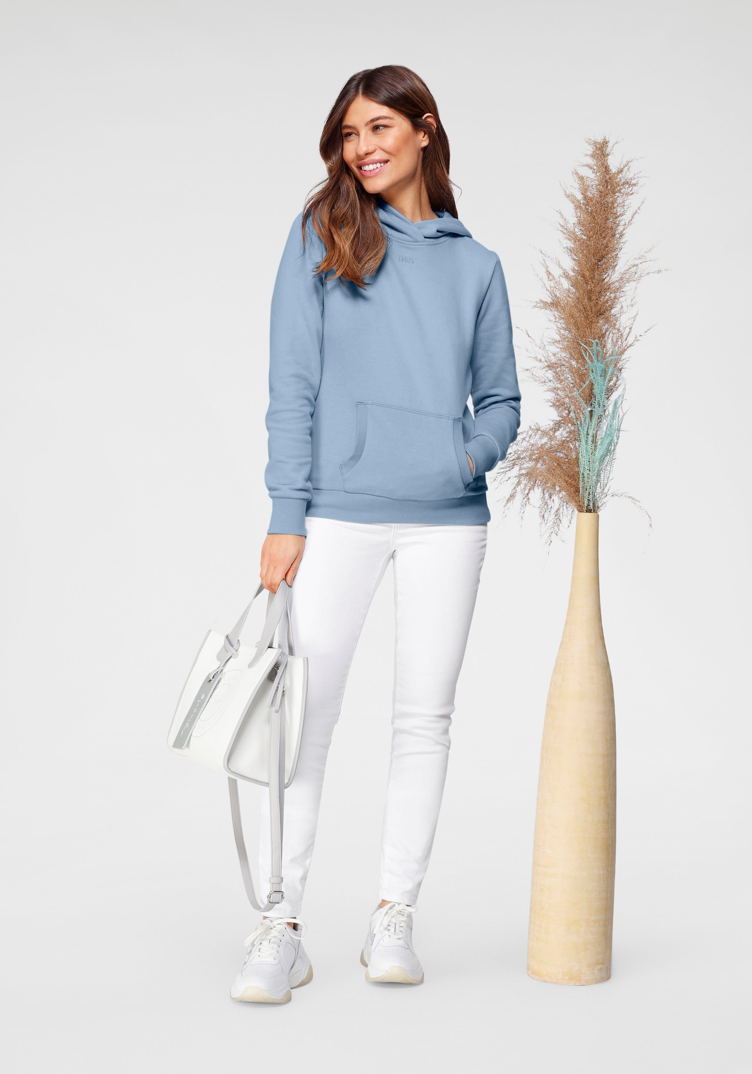 Tamaris Hoodie Lange mouwen, figuurvolgende snit, met capuchon
