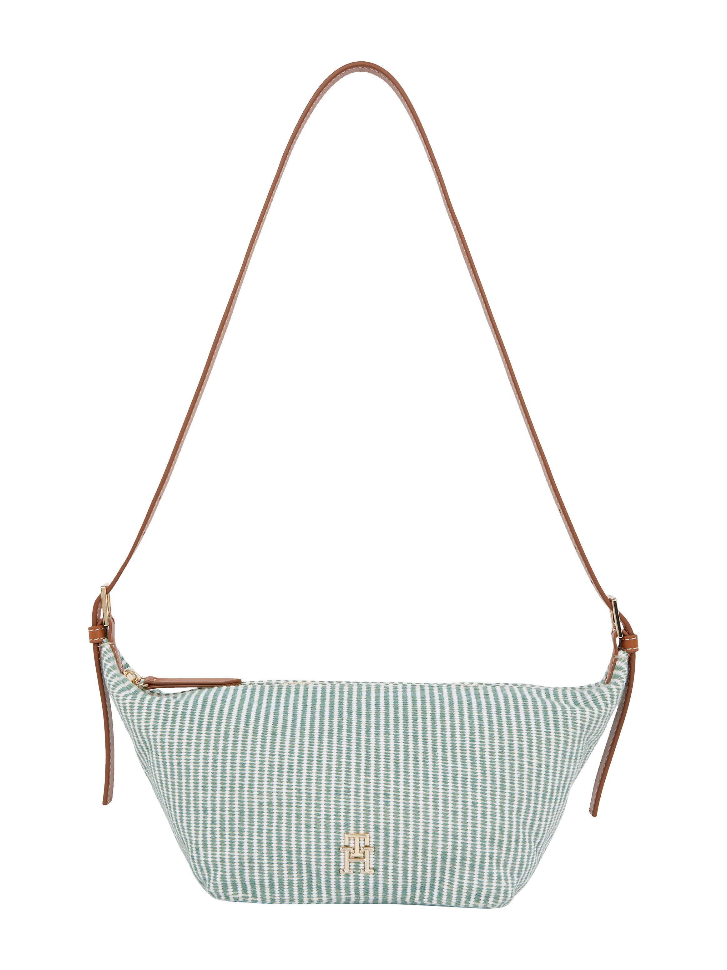 Tommy Hilfiger Schoudertas TH PREMIUM BEACH LE SLING BAG , voorjaarsmode, dames mini tas, schoudertas met strepen