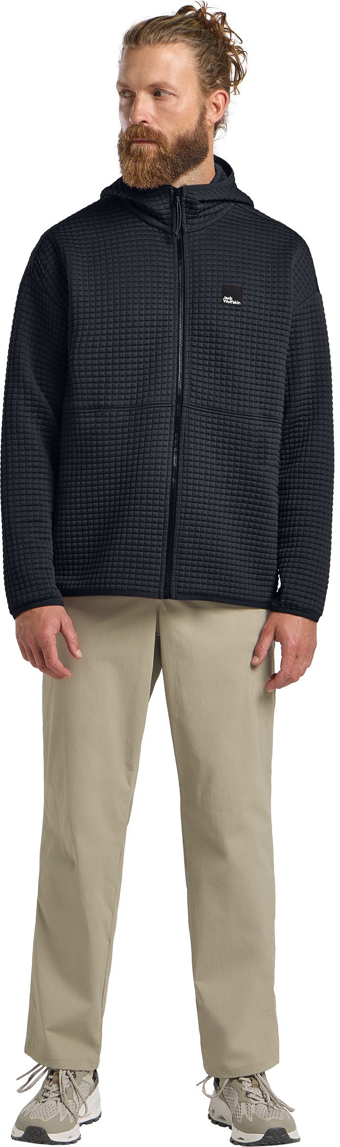 Jack Wolfskin Fleecejack MOGARI HOODED FZ M