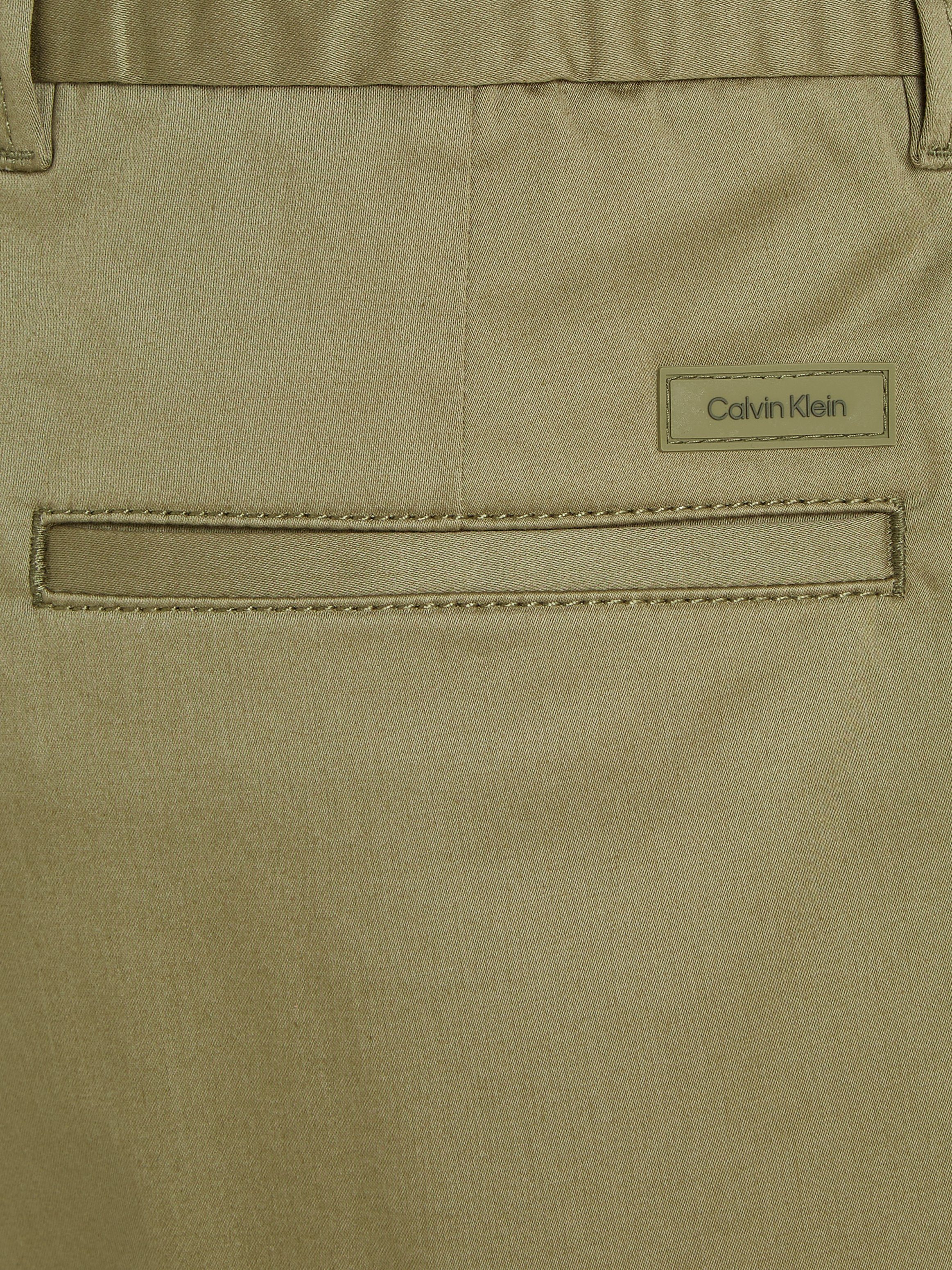 Calvin Klein Chino-short SATEEN STRETCH REGULAR STRAIGHT