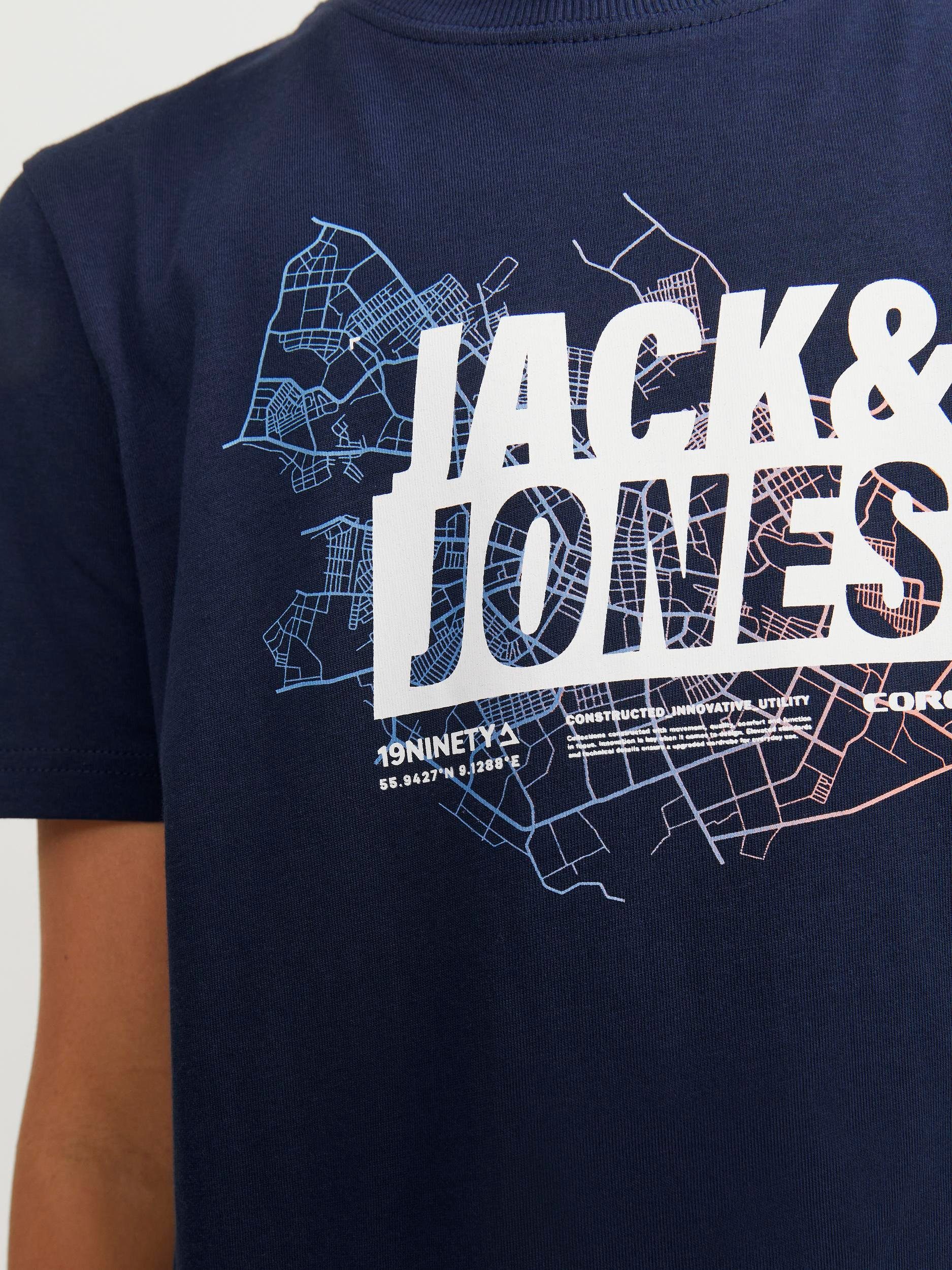 Jack & Jones Junior Shirt met korte mouwen JCOMAP LOGO TEE SS CREW NECK JNR