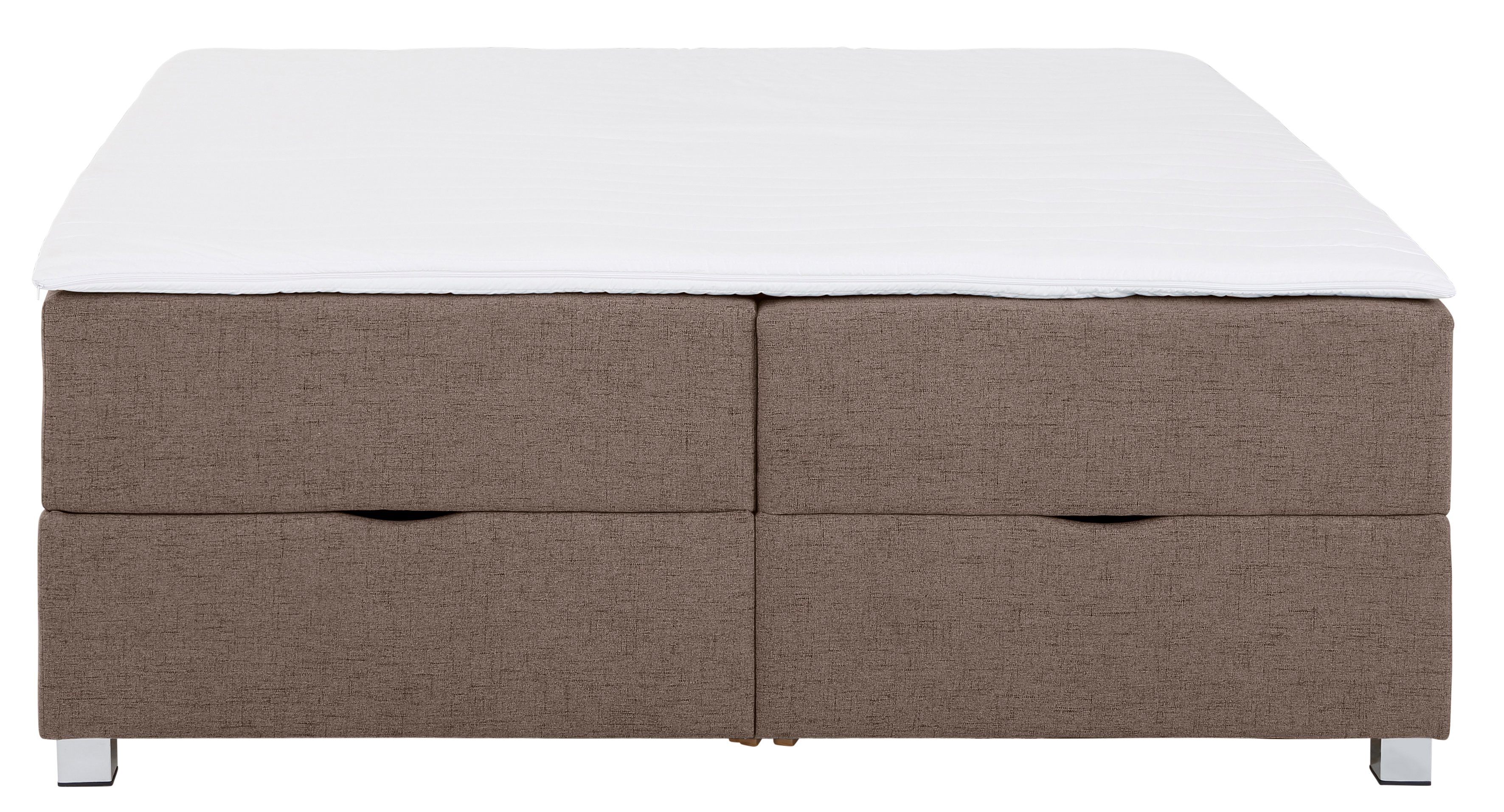 INOSIGN Boxspring Alexis zonder hoofdbord - ideaal voor ruimtes met schuine plafonds, in 4 breedten