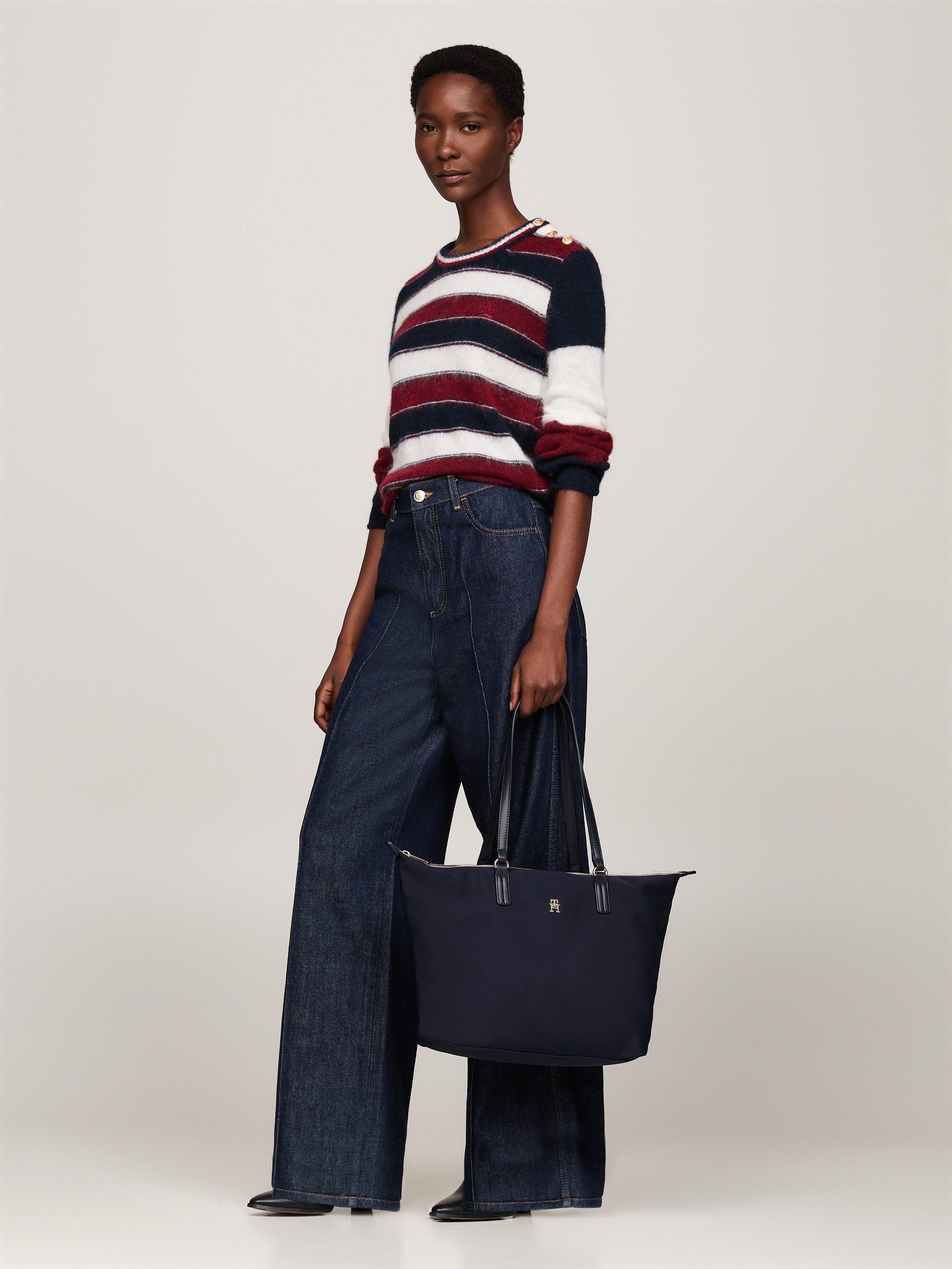 Tommy Hilfiger Shopper Women POPPY TOTE CORP Tote Dames tas hengeltas schoudertas