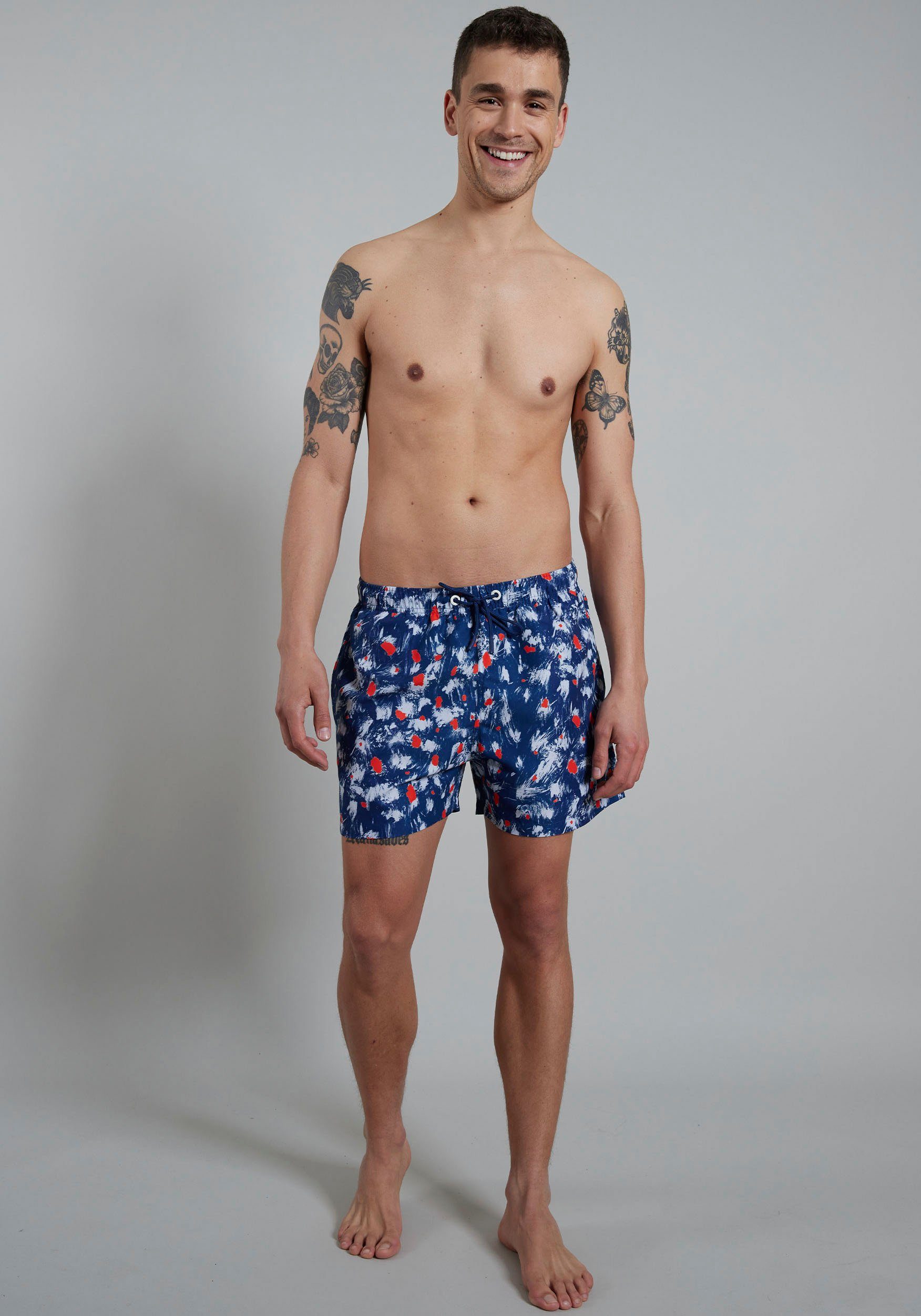 CECEBA Zwemshort met geweldige print voor warme zomerdagen