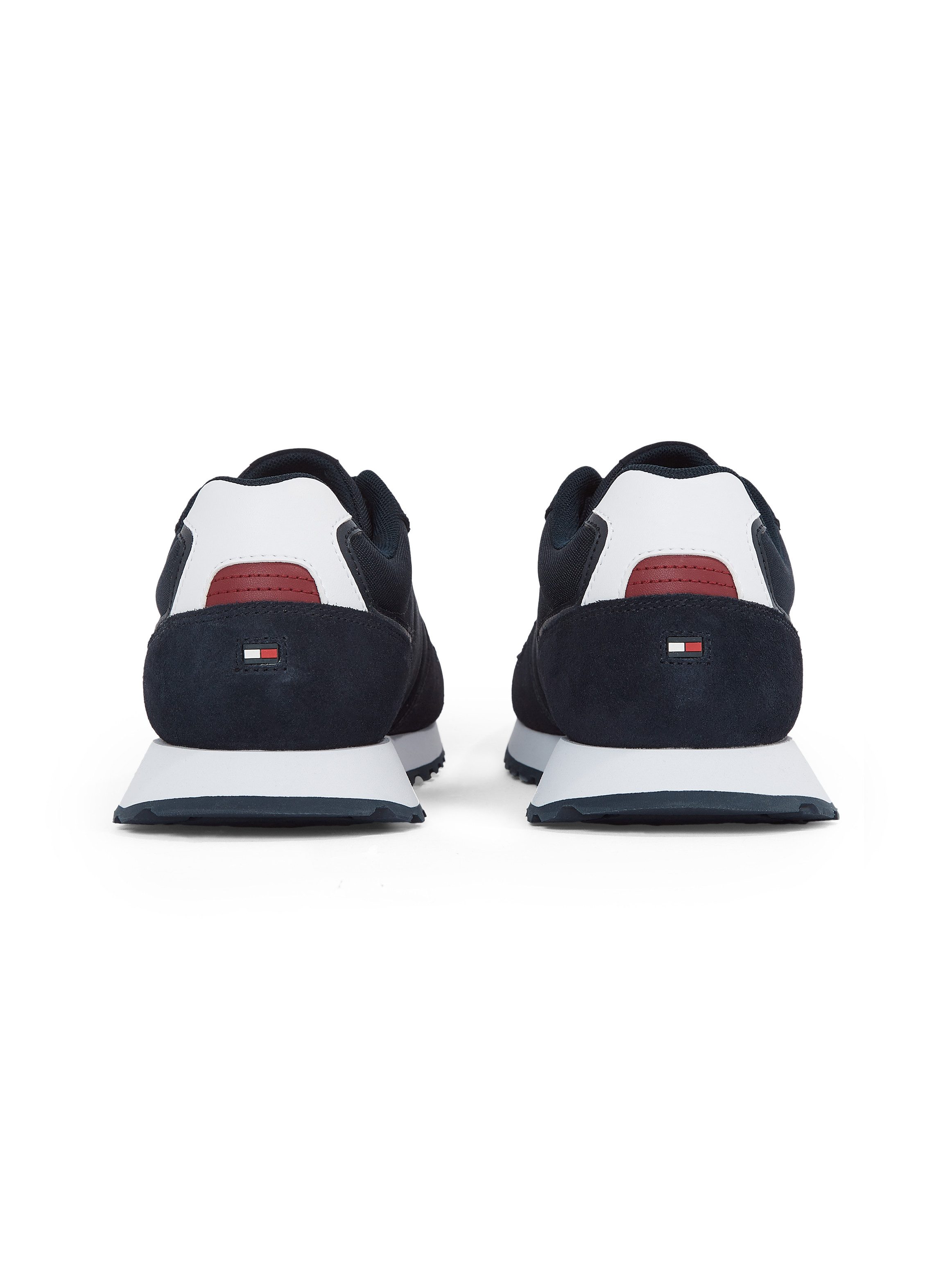 Tommy Hilfiger Sneakers NEW RUNNER EVA MIX FLAG , vrijetijdsschoen, halfschoen, veterschoen met gepolsterde schacht