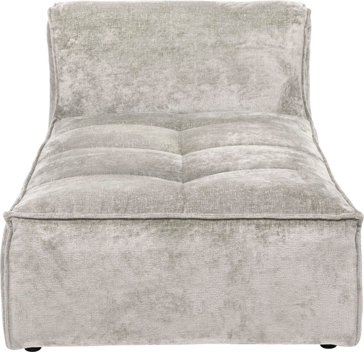 RAUM.ID Sofaelement Monolid kan worden gebruikt als module of afzonderlijk, bekleding in teddy-look (1 stuk) beige, modulaire banken