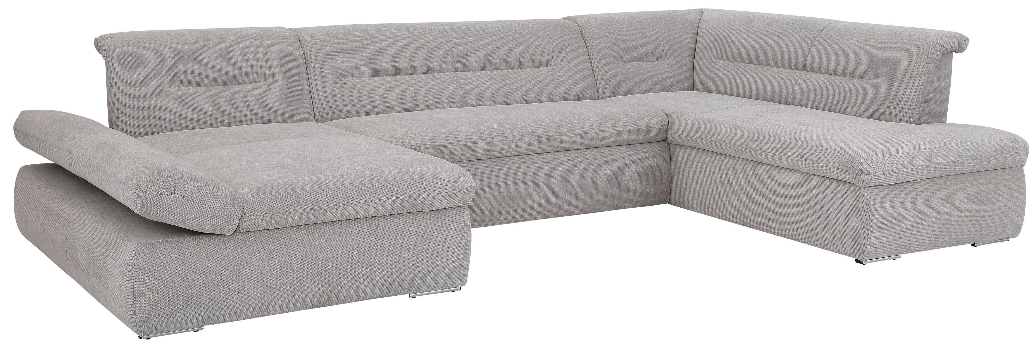 INOSIGN Zithoek Avesa U-vorm Naar keuze met verstelbare armleuningen en slaapfunctie, bxdxh: 355x216x80cm