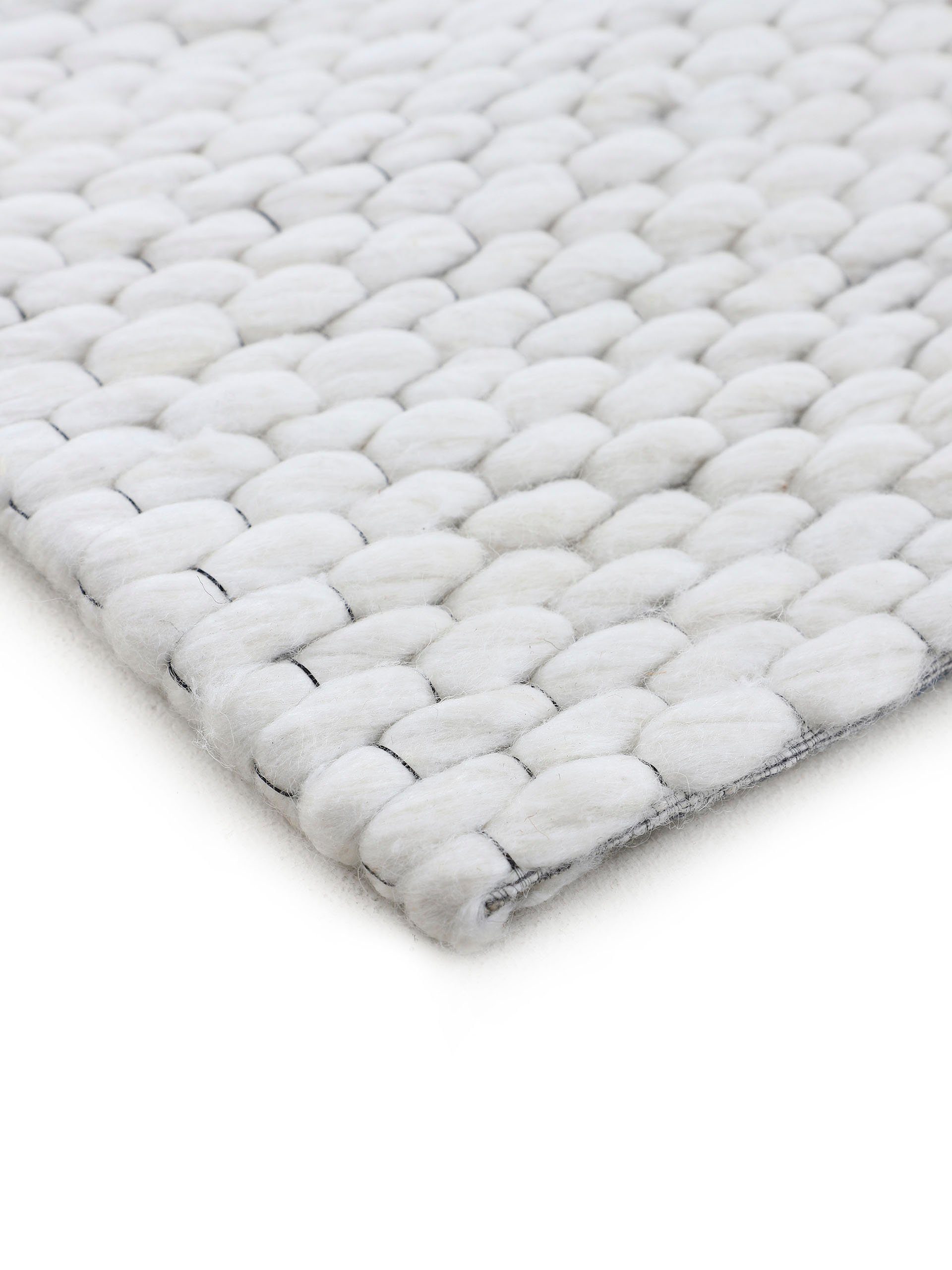 carpetfine Loper Sina Handgeweven tapijt, 100% wol, gemêleerd, handgeweven, zacht & knuffelig