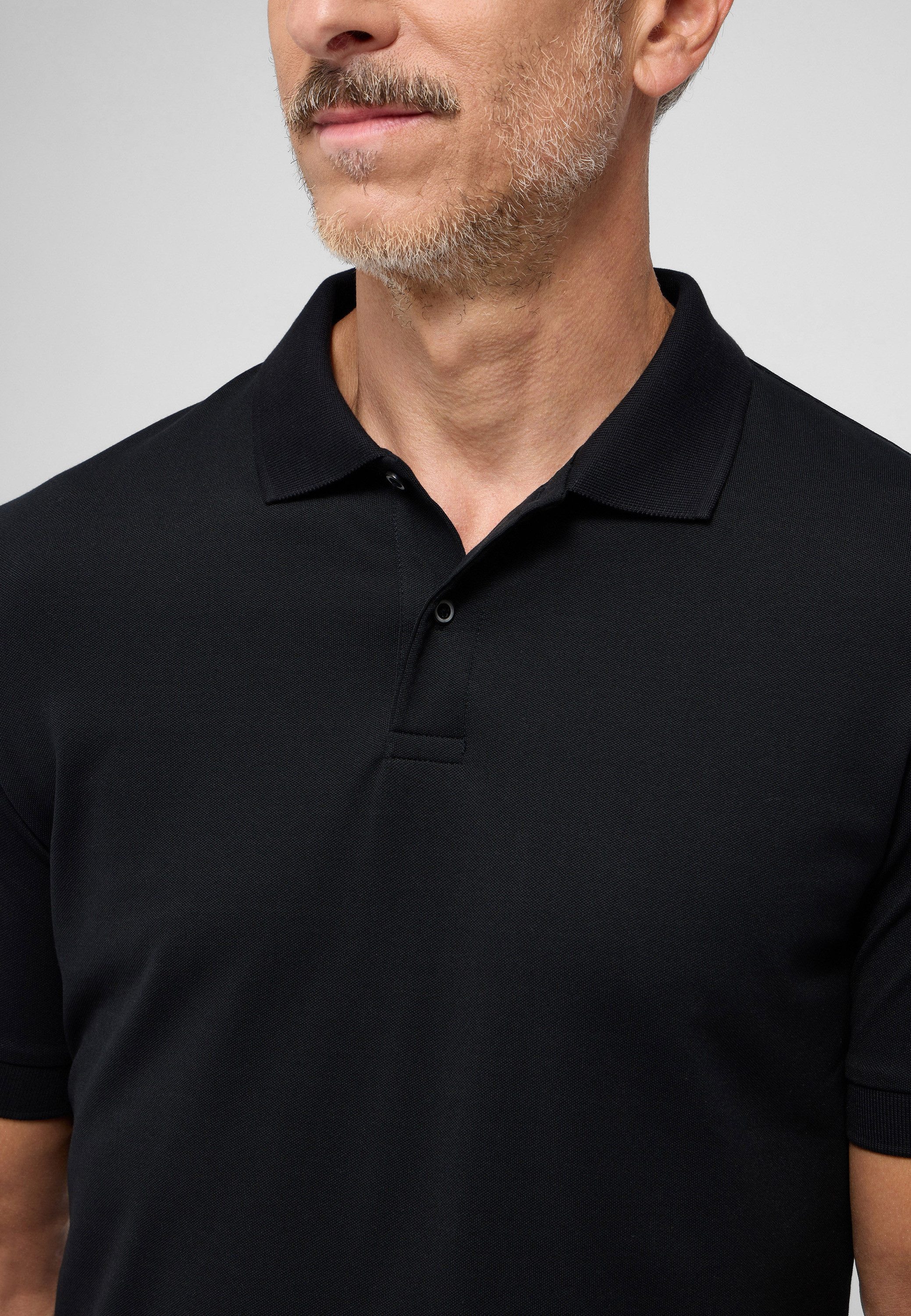 Eterna Overhemd met korte mouwen Slim fit EASY IRON (gemakkelijk te strijken)