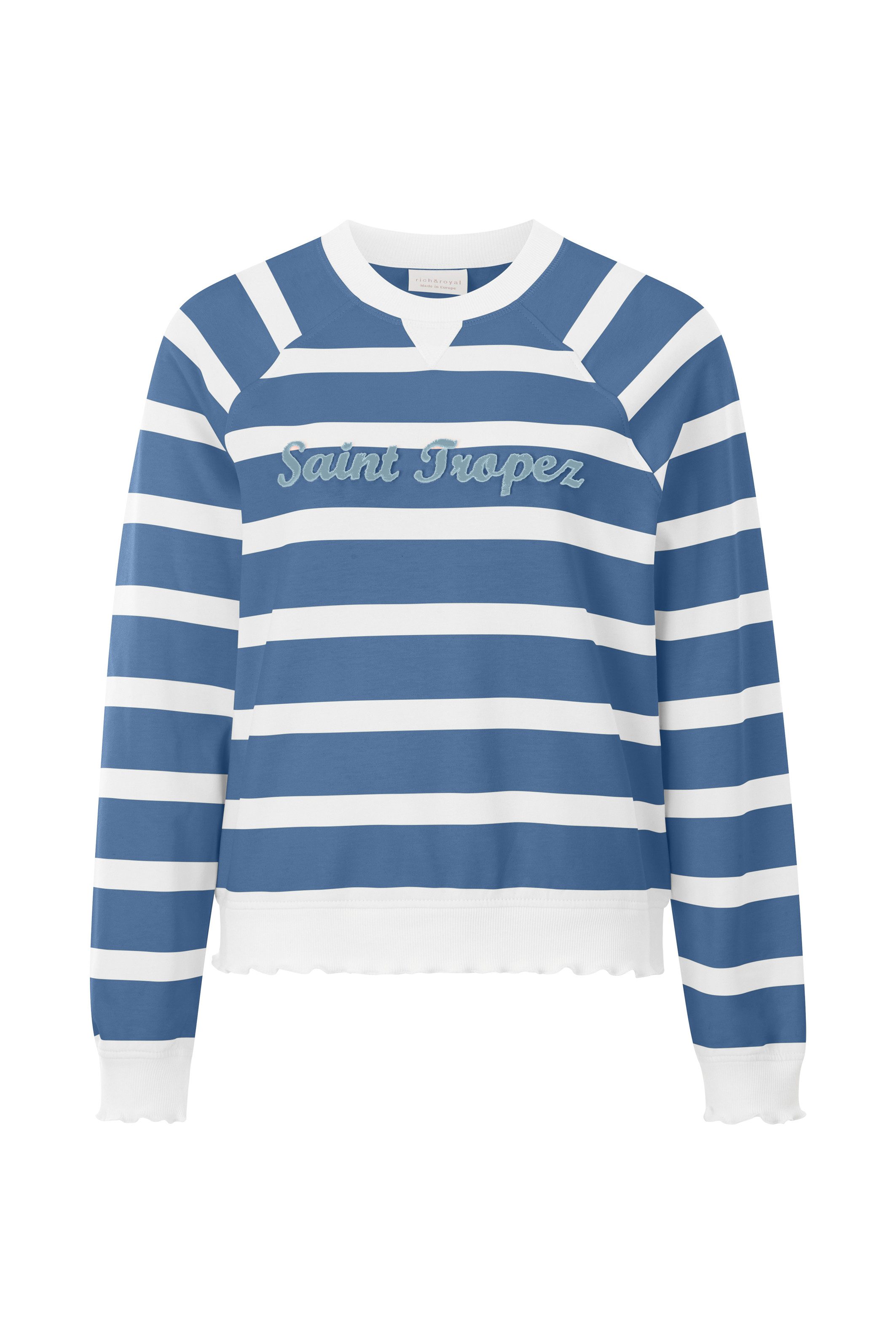 Rich & Royal Sweater Met een ronde hals
