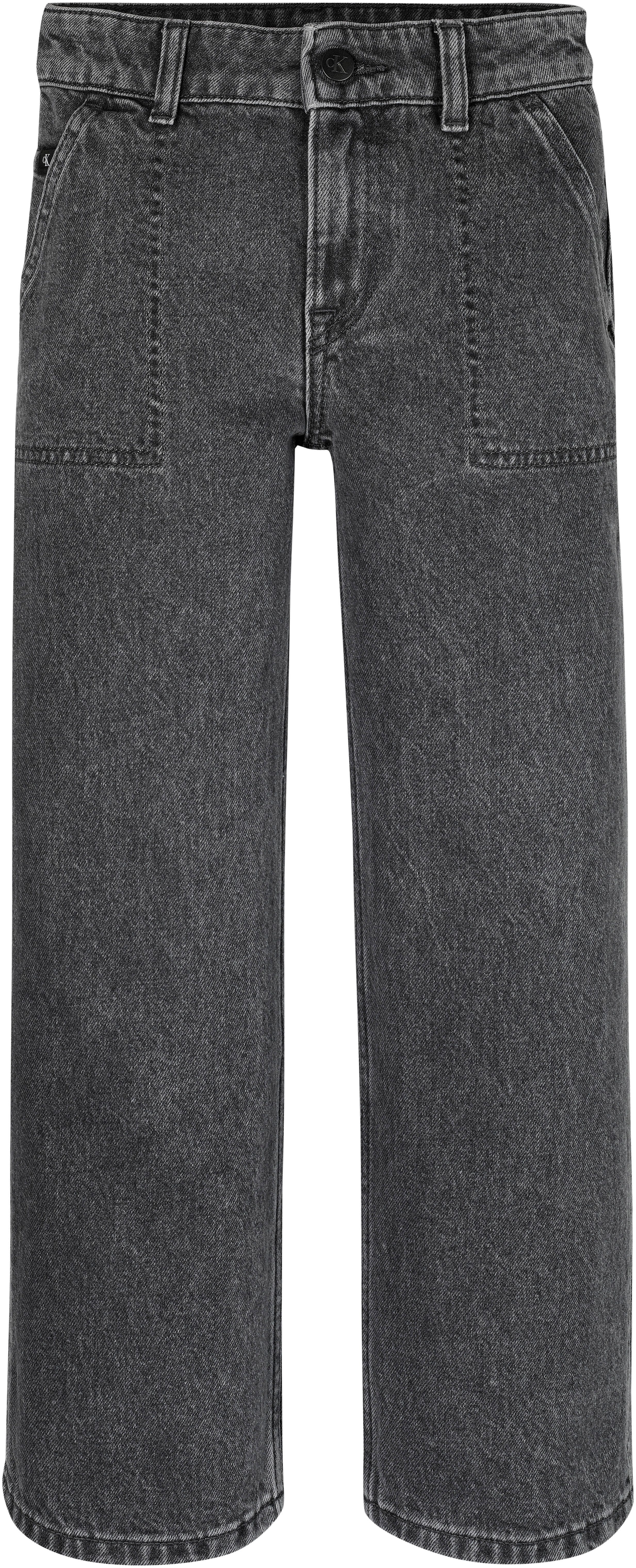 Calvin Klein Straight jeans AUTHENTIC GREY SKATER voor kinderen tot 16 jaar