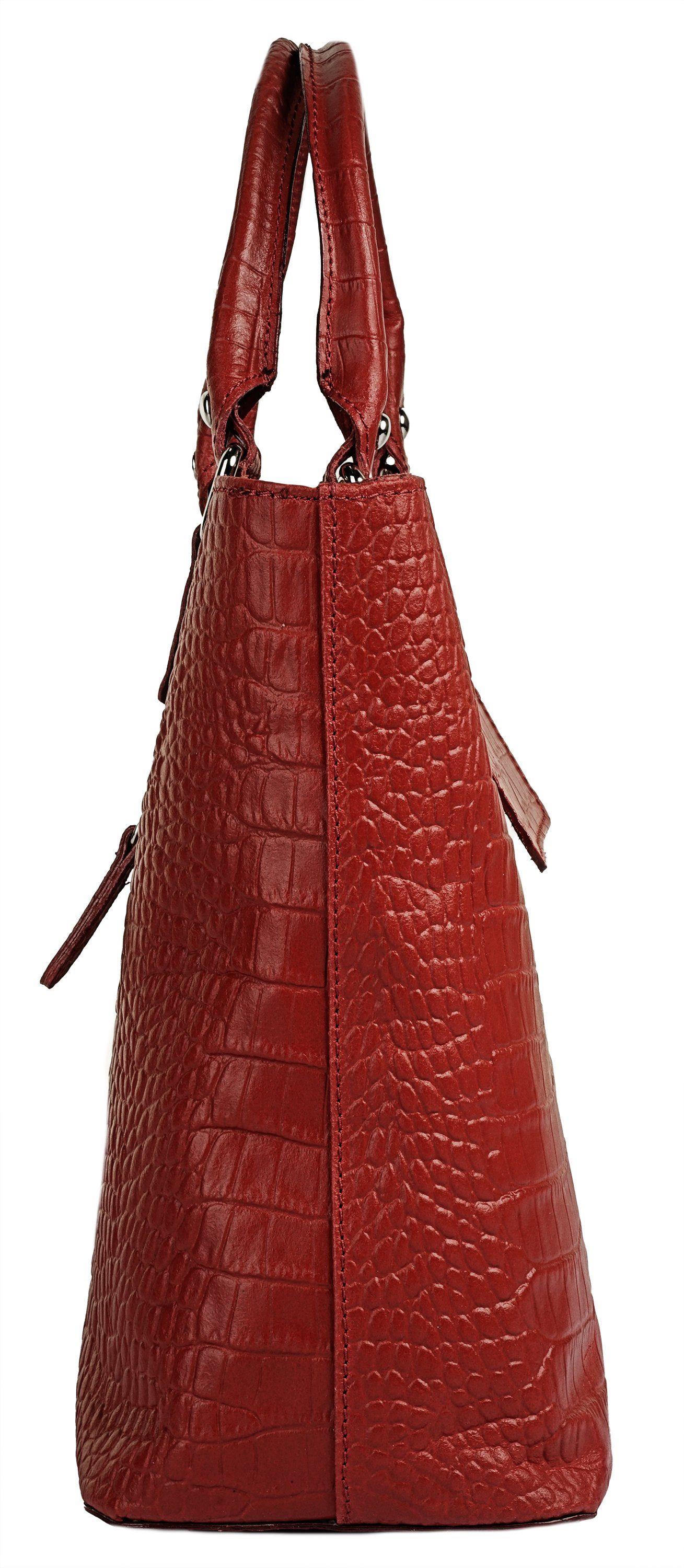 Cluty Tas echt leer, made in italy