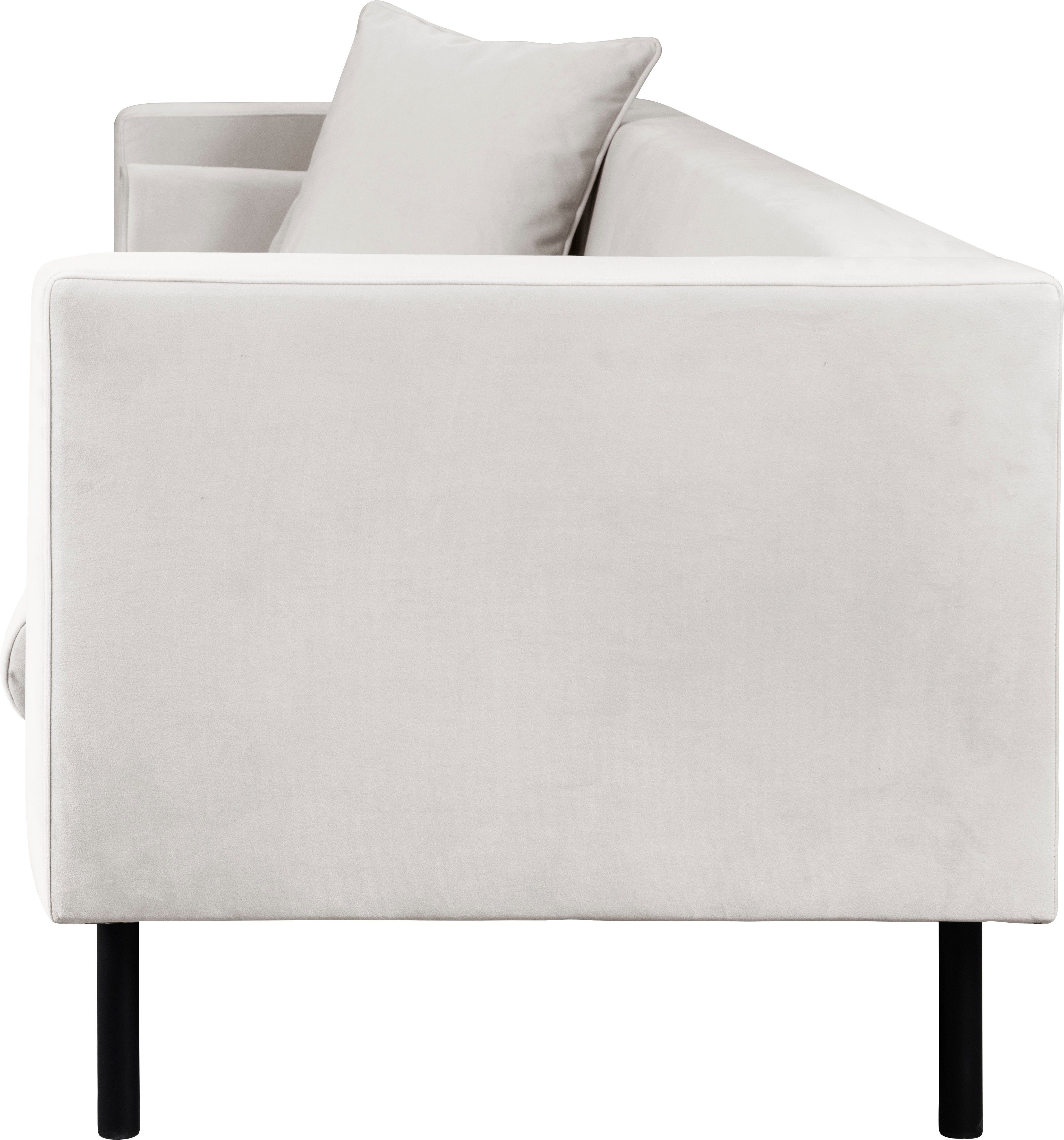 Guido Maria Kretschmer Home&Living 3-zitsbank Lillibeth designbank met golfondersteuning, afmetingen B/D/H: 218/74/83 cm Sierkussen als tweezijdig te gebruiken kussen, bekleding fluwelige look of cord
