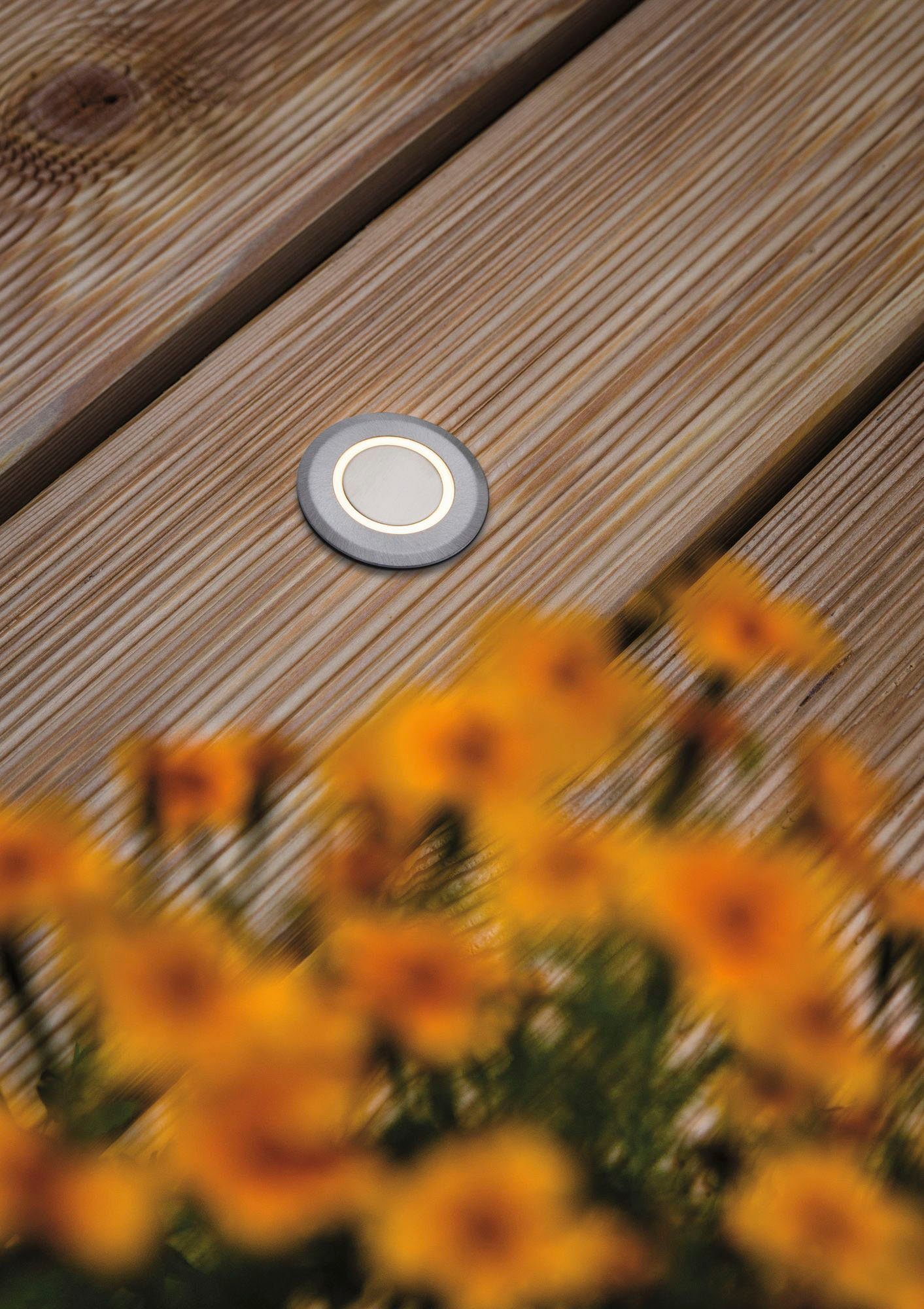 Paulmann Ledinbouwlamp Buiten 230V Bodem IP67 3000K 2W decoratief rond (1 stuk)
