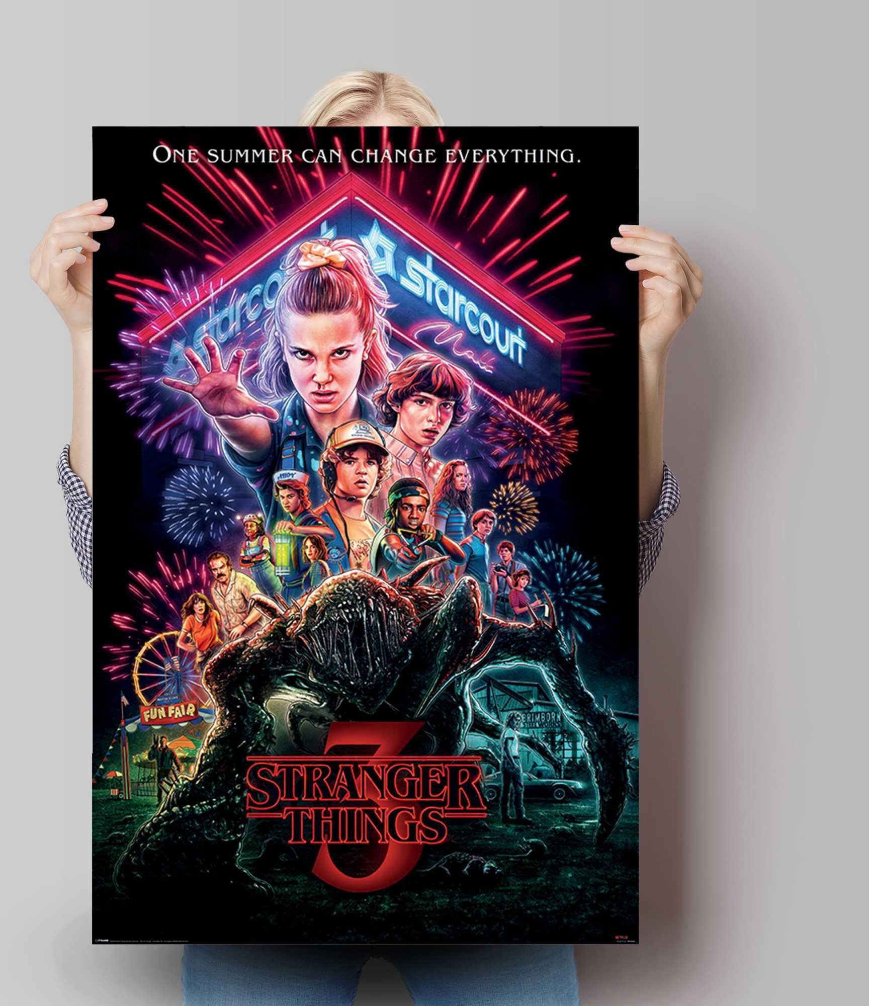 Reinders! Poster Stranger Things Summer of 85 - Netflix - Mike - Eleven