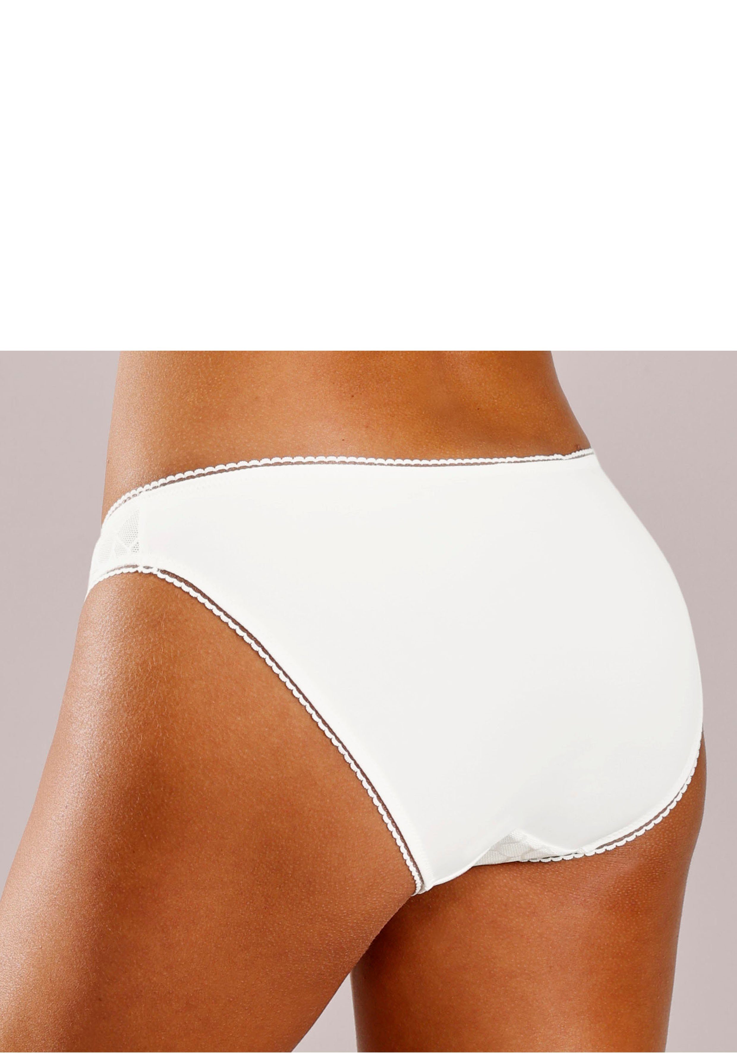 Lascana Slip Chiara met grafisch netmotief