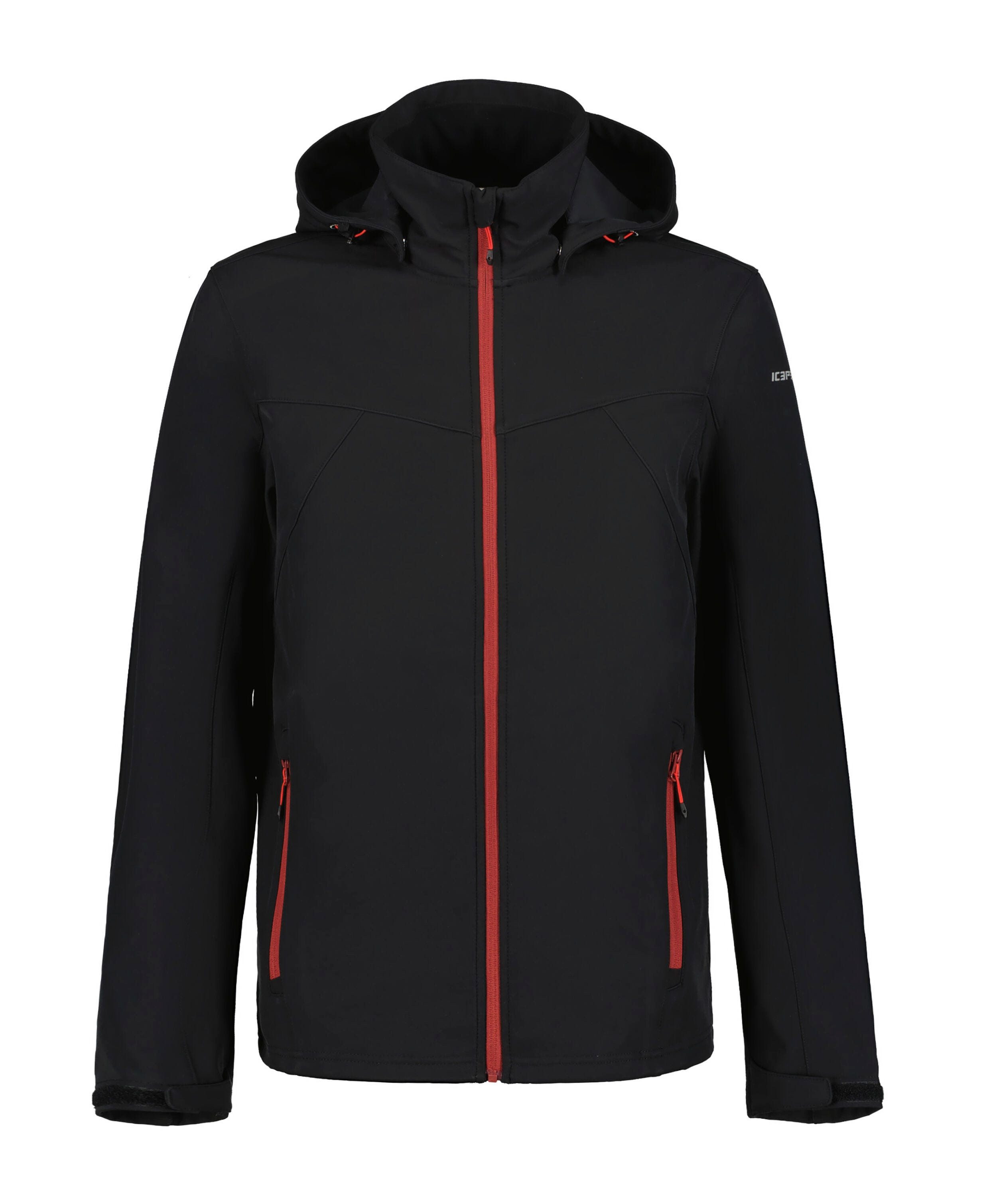 Icepeak Softshell-jack BRIMFIELD met stijlvolle logo-opschriften (1 stuk)