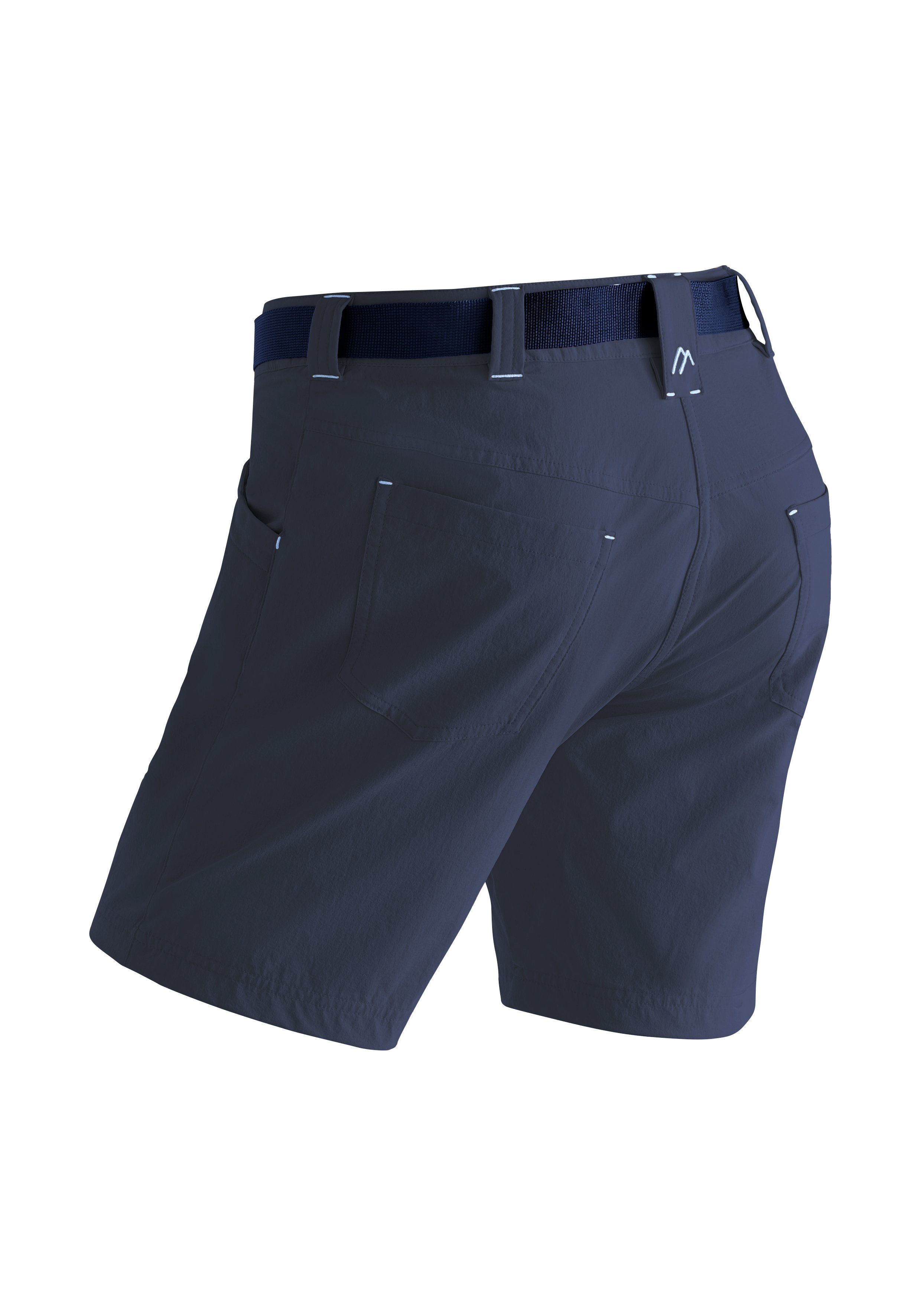Maier Sports Functionele short Lulaka Shorts Dames shorts, korte wandelbroek, outdoorbroek met 4 zakken, regular fit