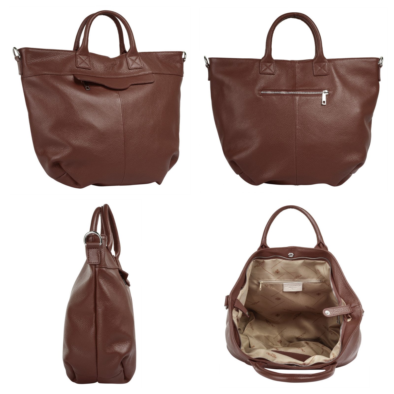 Samantha Look Tas echt leer, made in italy