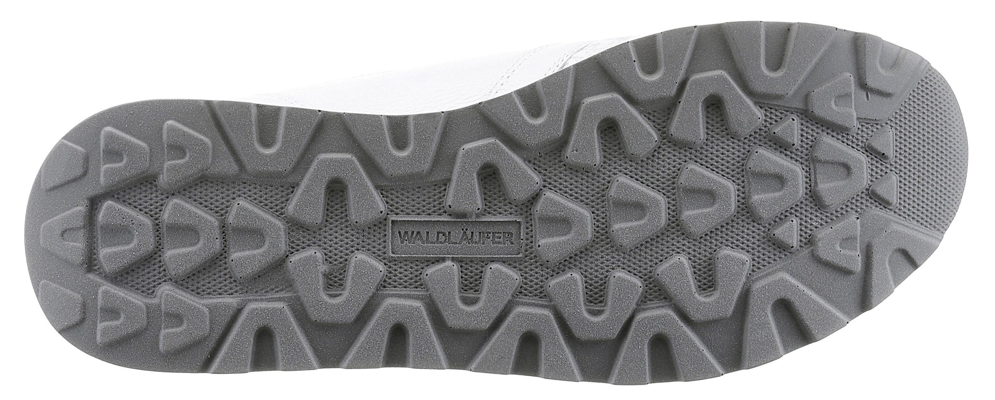 Waldläufer Sneakers met sleehak Hiroko-Soft Orthotritt uitrusting, H-breedte, vrijetijdsschoen, lage schoen, veterschoen