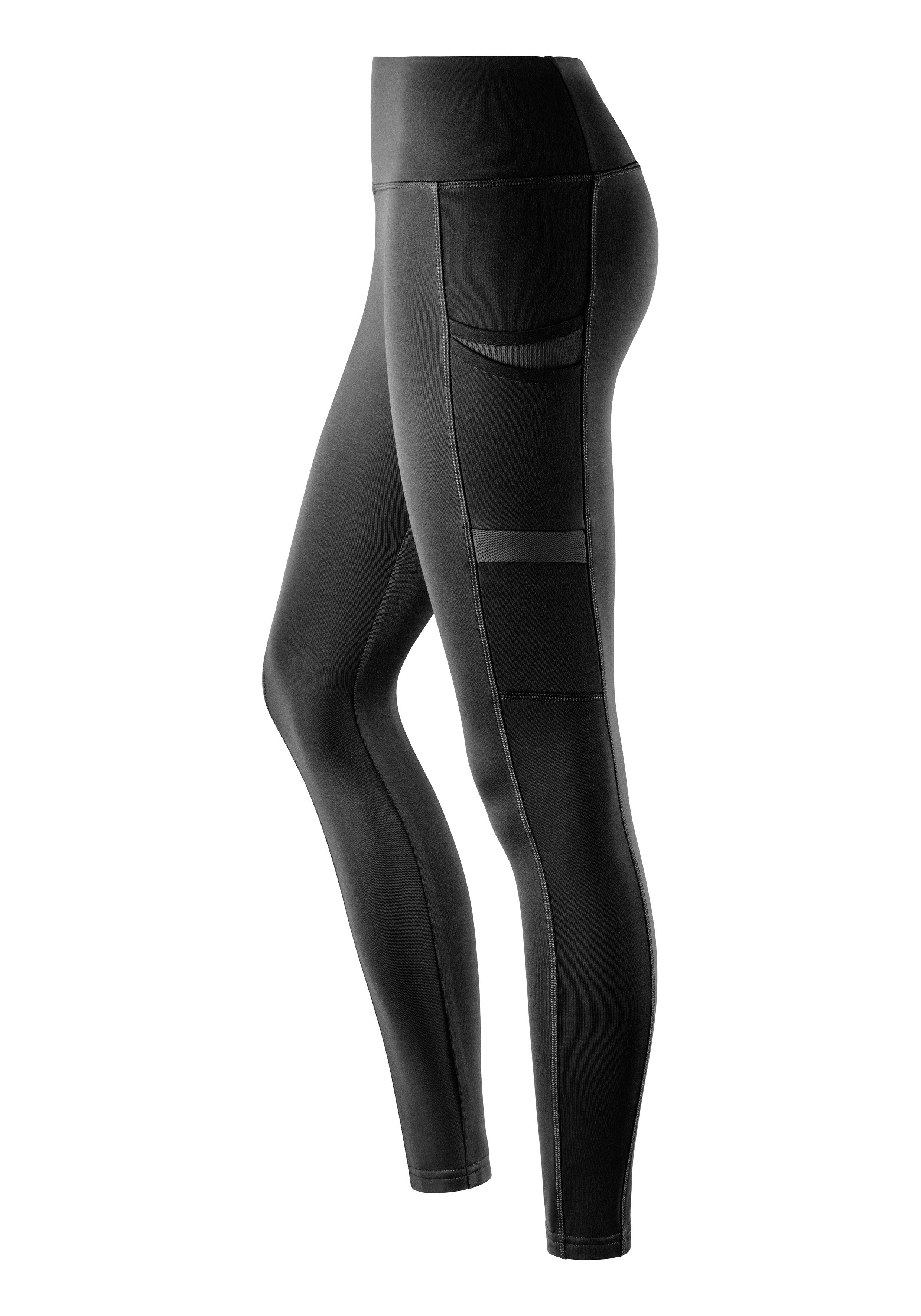 active by Lascana Runningtights Hybrid Leggings Hybride leggings, trekkingbroek met praktische zakken