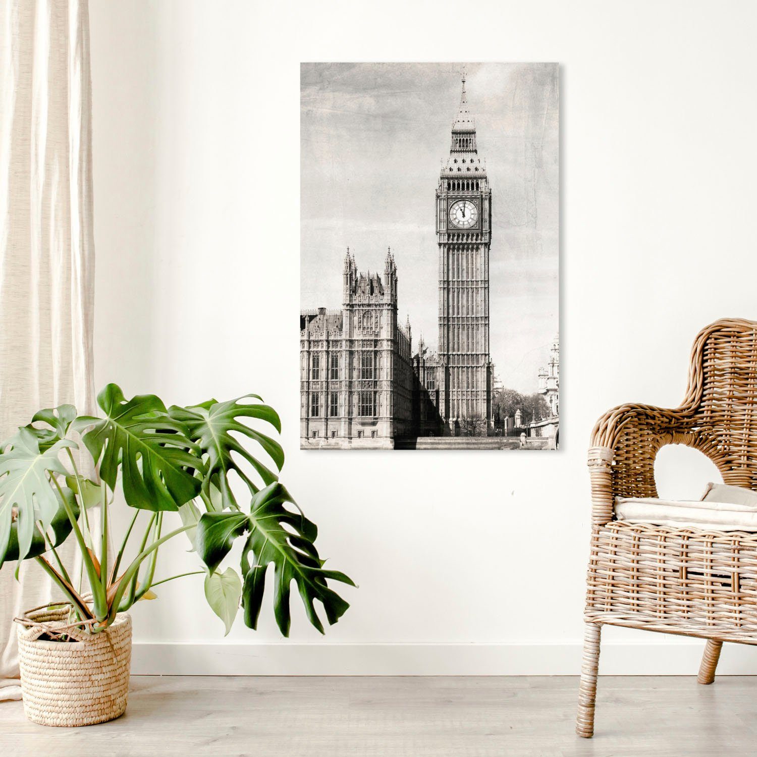 queence Artprint op acrylglas Big Ben Fine Art-print in galeriekwaliteit
