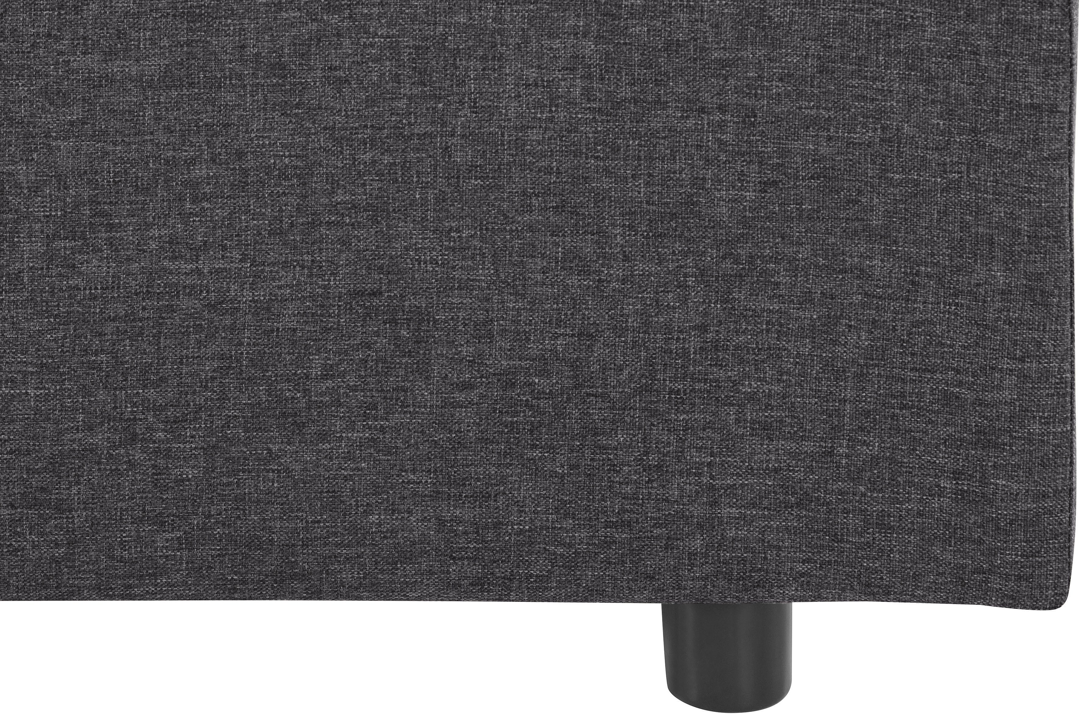 INOSIGN Boxspring Luan Laden, ledverlichting en topmatras, in breedte 120 cm en 180 cm