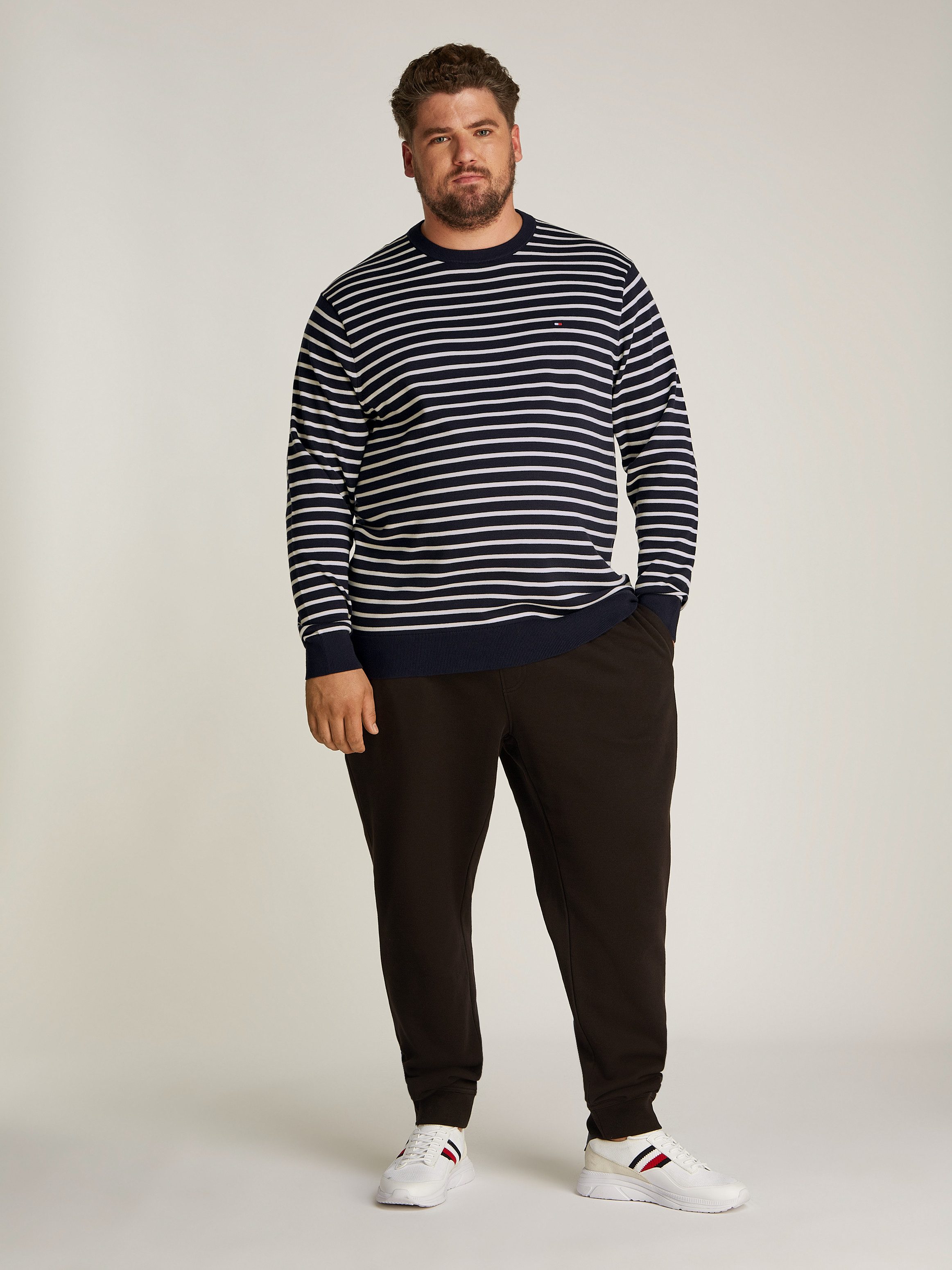Tommy Hilfiger Trui met ronde hals BT-ESSENTIAL COTTON CREW NECK-B