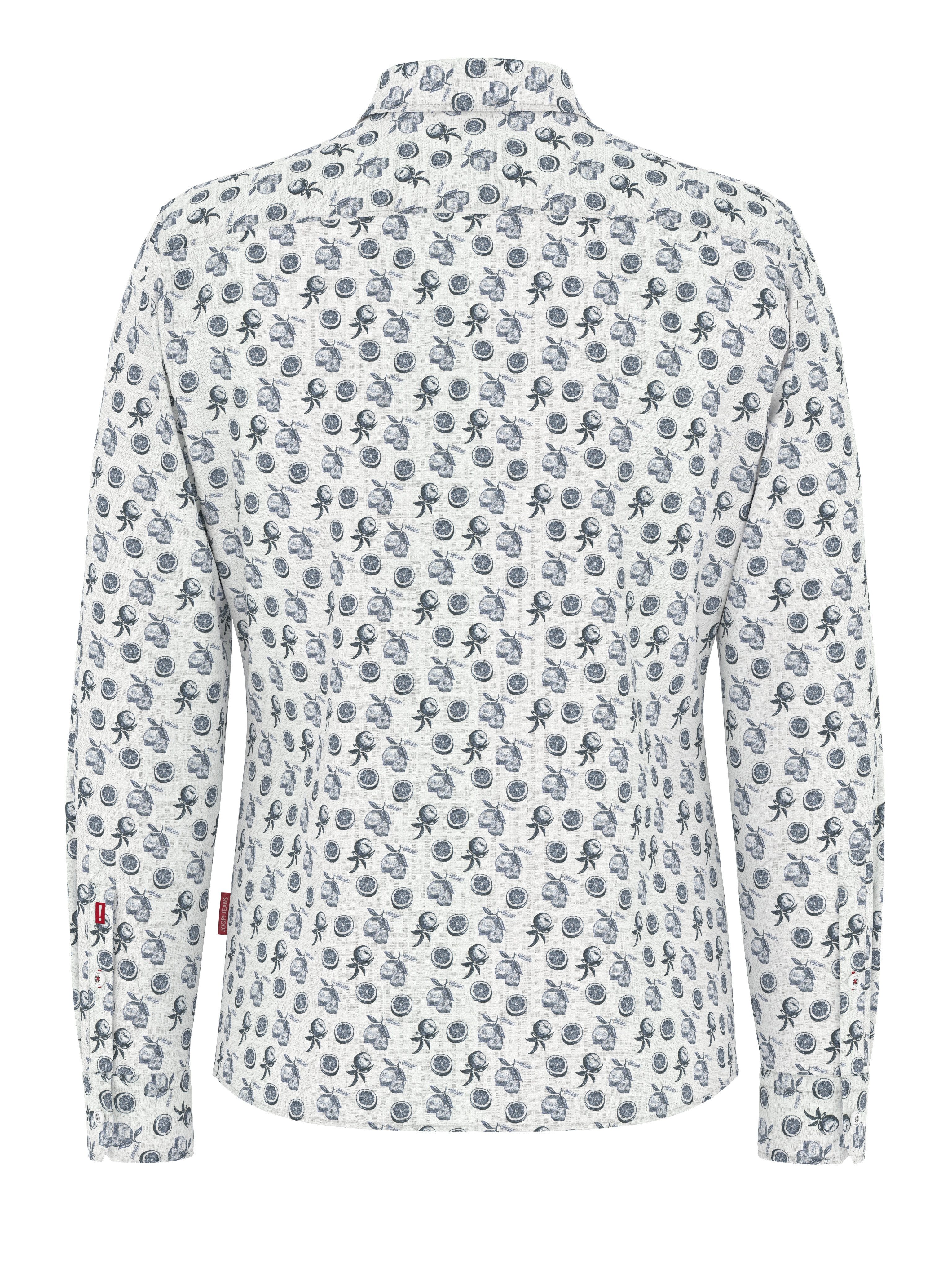Joop Jeans Overhemd met lange mouwen Hanson3-W Met een ronde hals