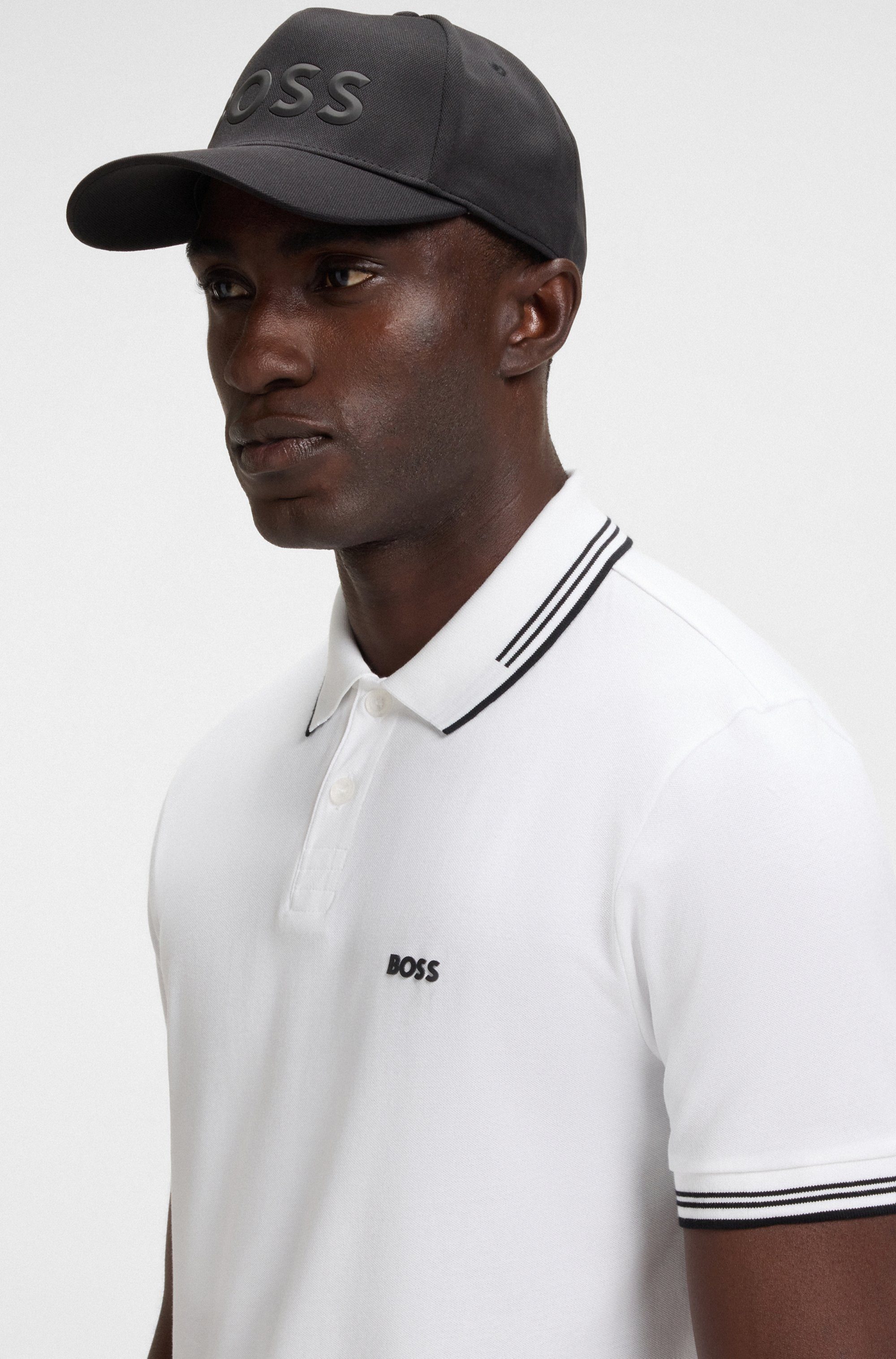 BOSS GREEN Poloshirt Paul met een polokraag