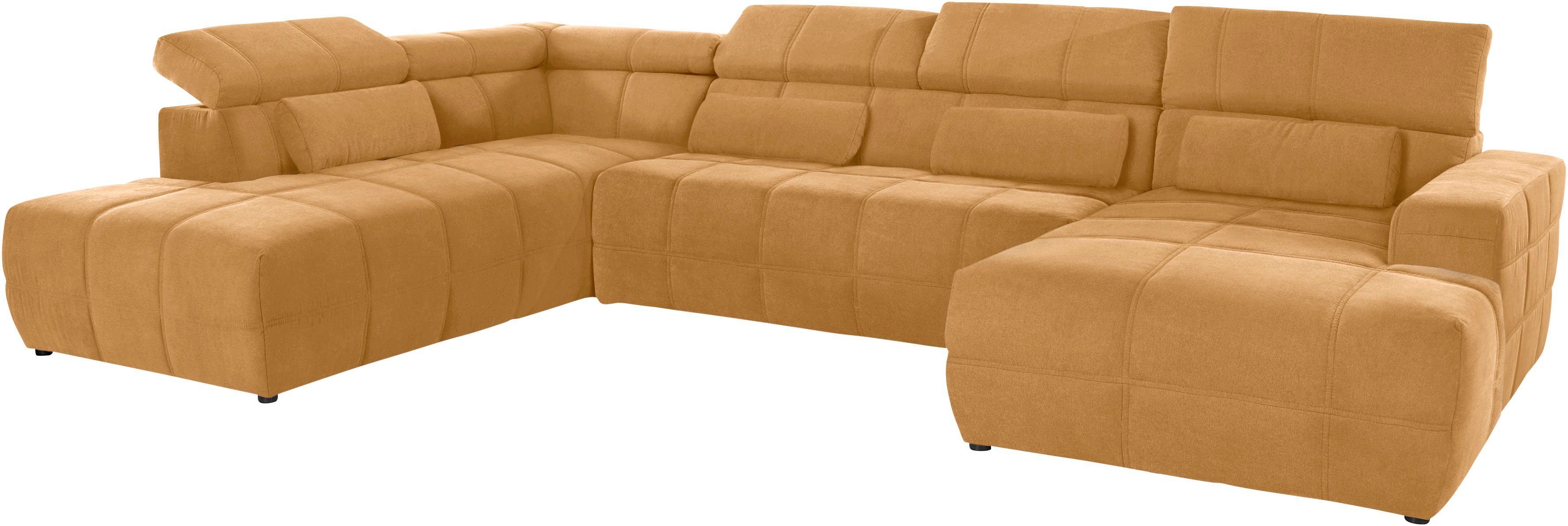 DOMO collection Zithoek Brandon veel bekledingssoorten, ook in cord en leer, incl. nierenkussen