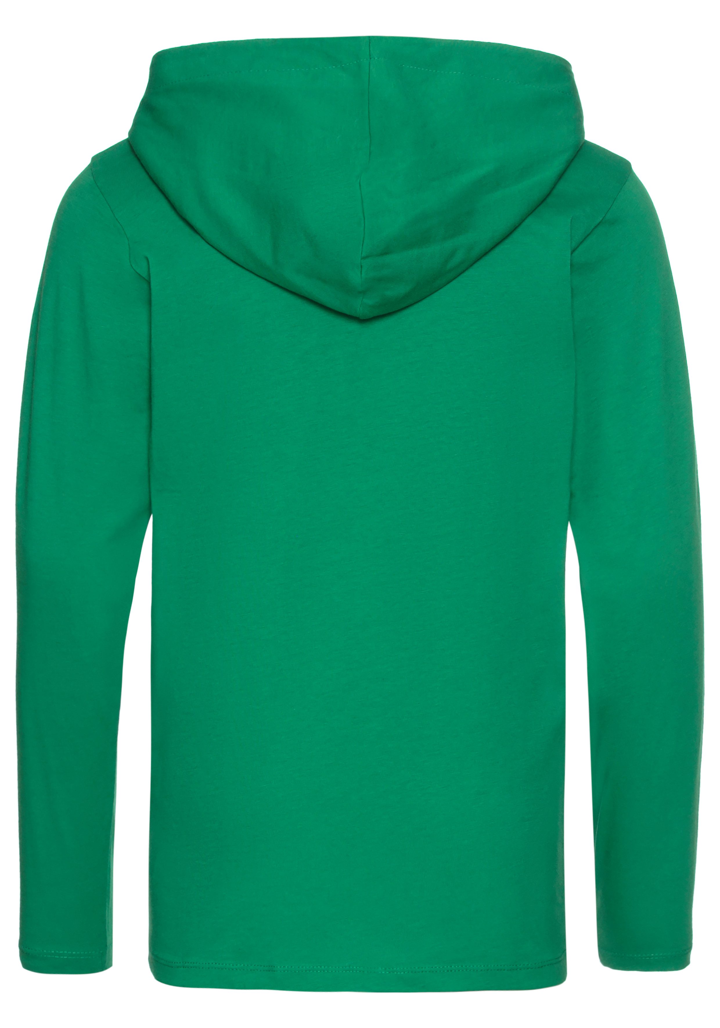 KangaROOS Capuchonshirt Logoprint voor de sportieve look
