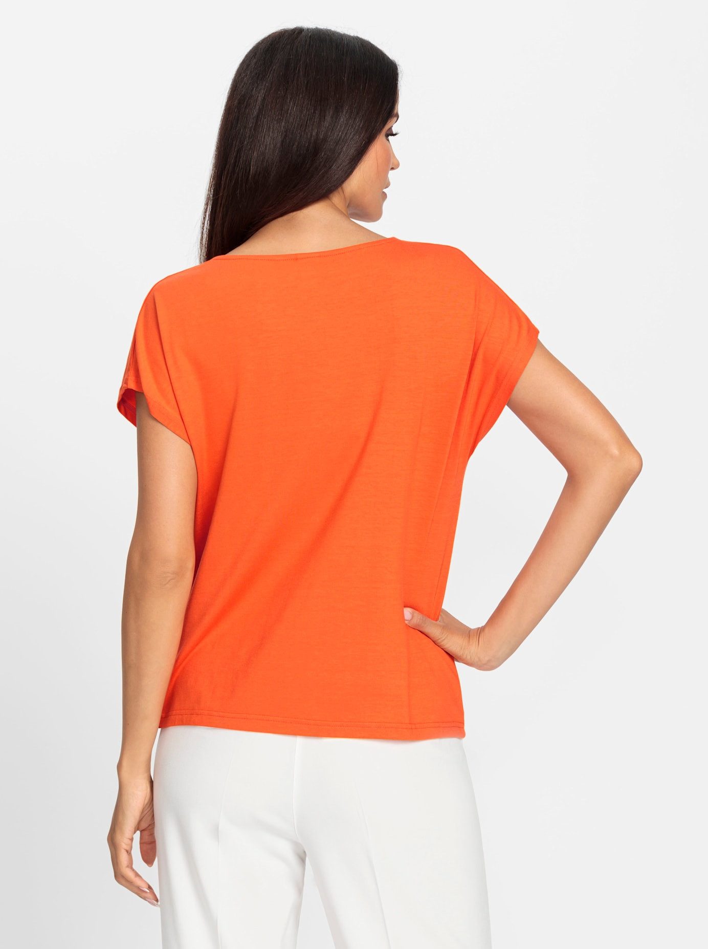 heine Shirt met cascadehals (1-delig)