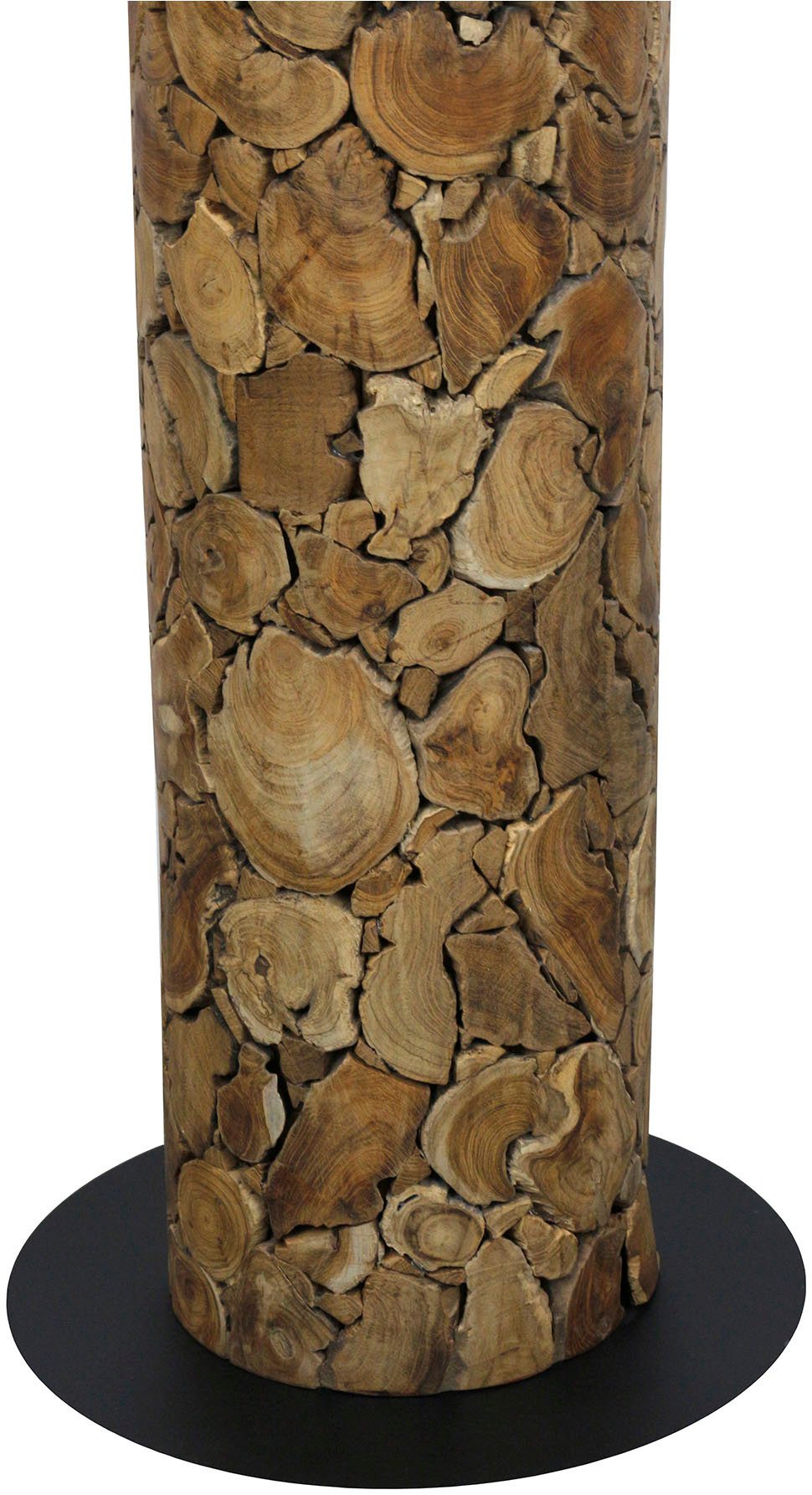 SalesFever Staande lamp Drijfhout met de hand gemaakt (1 stuk)