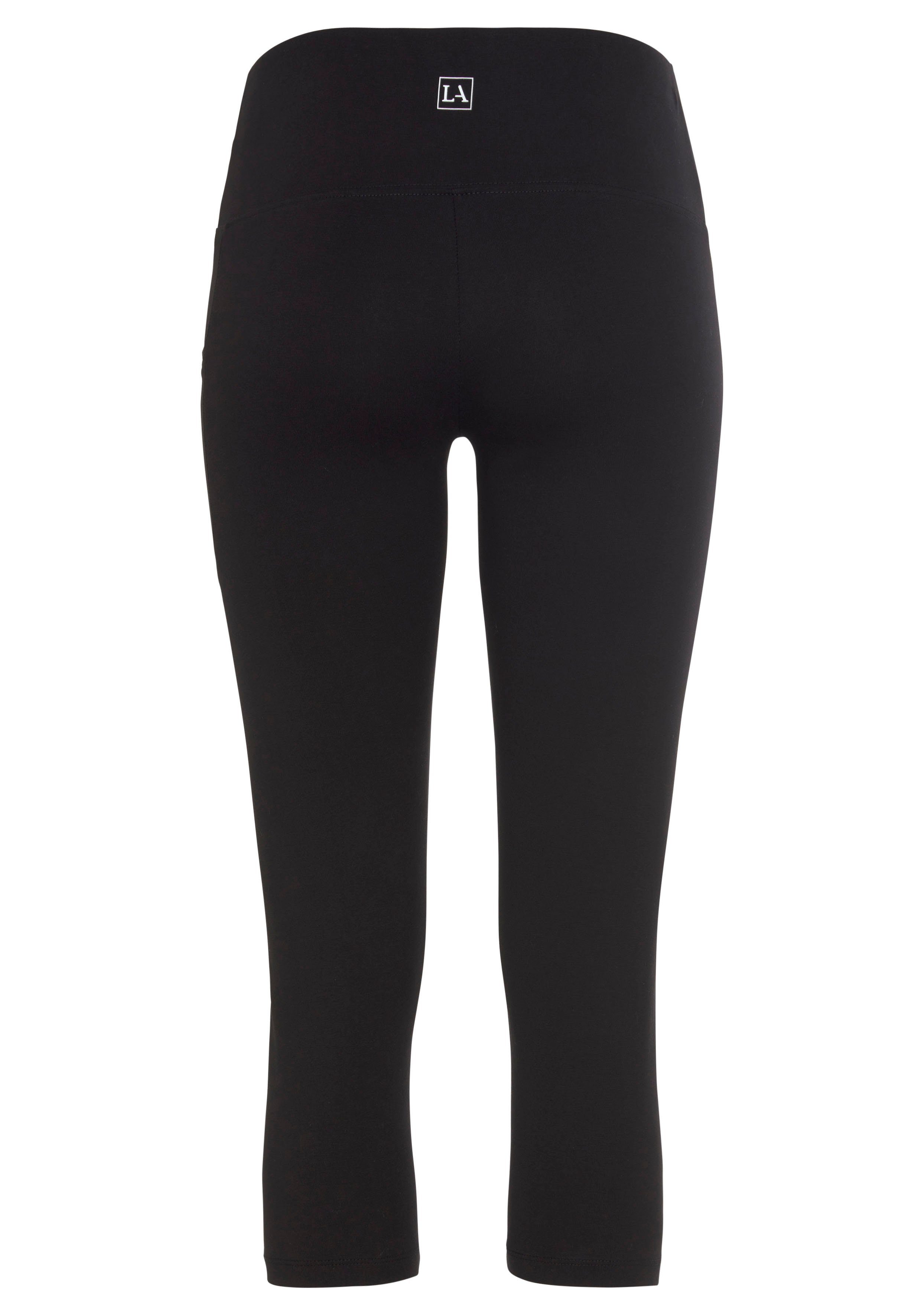 active by Lascana 3/4 legging met telefoontas, loungewear