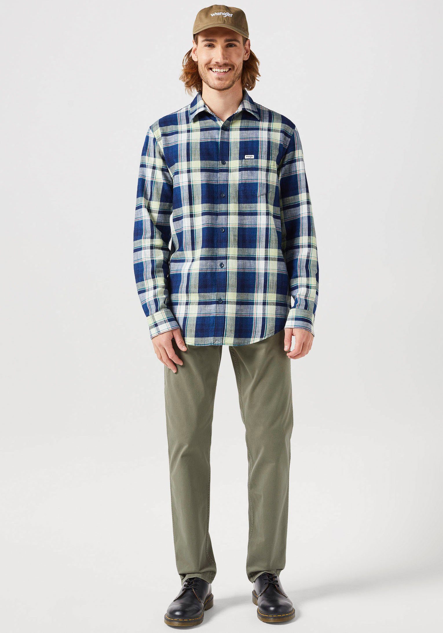 Wrangler Overhemd met lange mouwen LS 1 PKT SHIRT