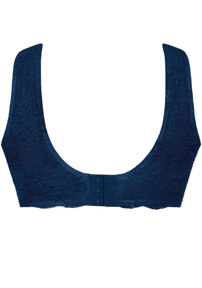 Anita Comfort Bralette Essentials Kant met voorgevormde cups Bloemige kant, uitneembare schuimcups, delicate zijden band (1-delig)