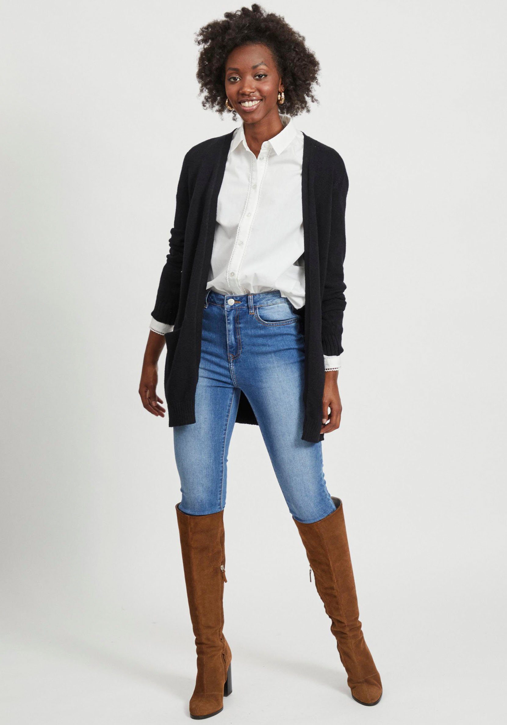 Vila Cardigan VIRIL OPEN L/S KNIT CARDIGAN - NOOS