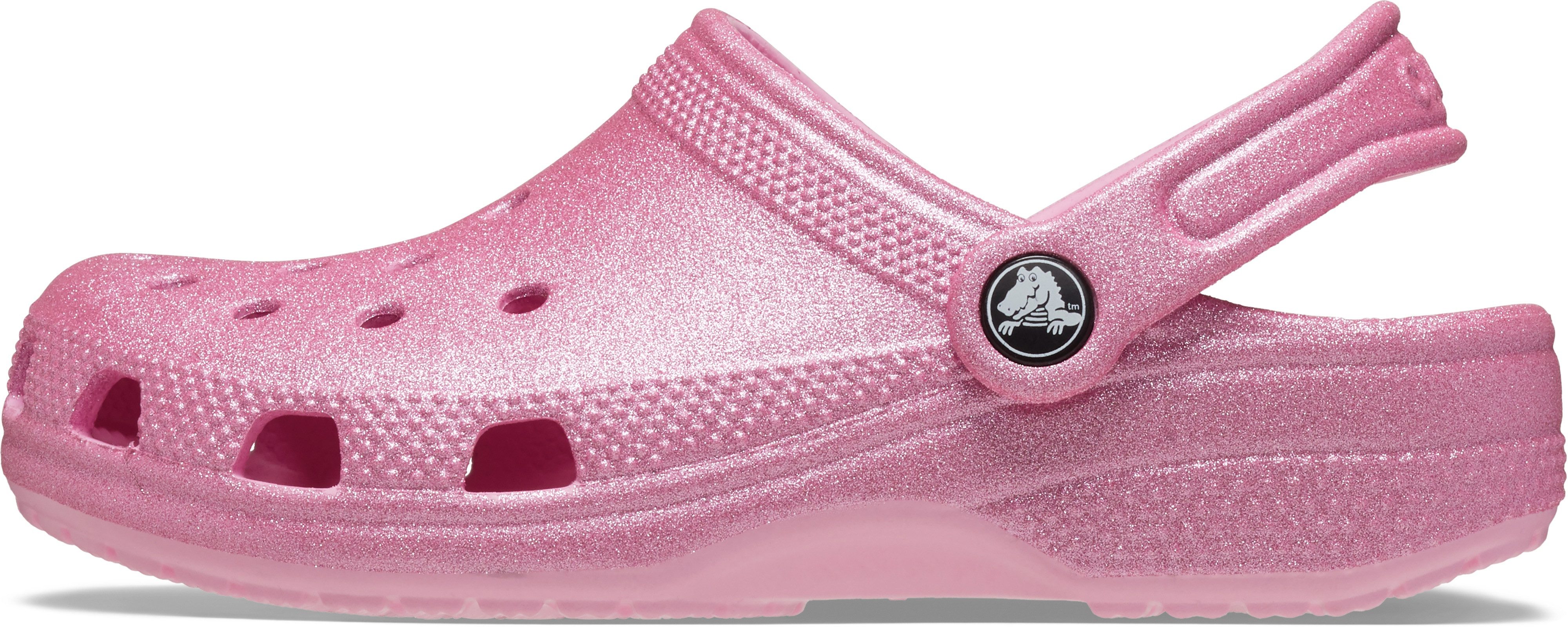 Crocs Clogs Classic Clog Glinsterende schoen, babyschoen, zomerschoen met allover glans