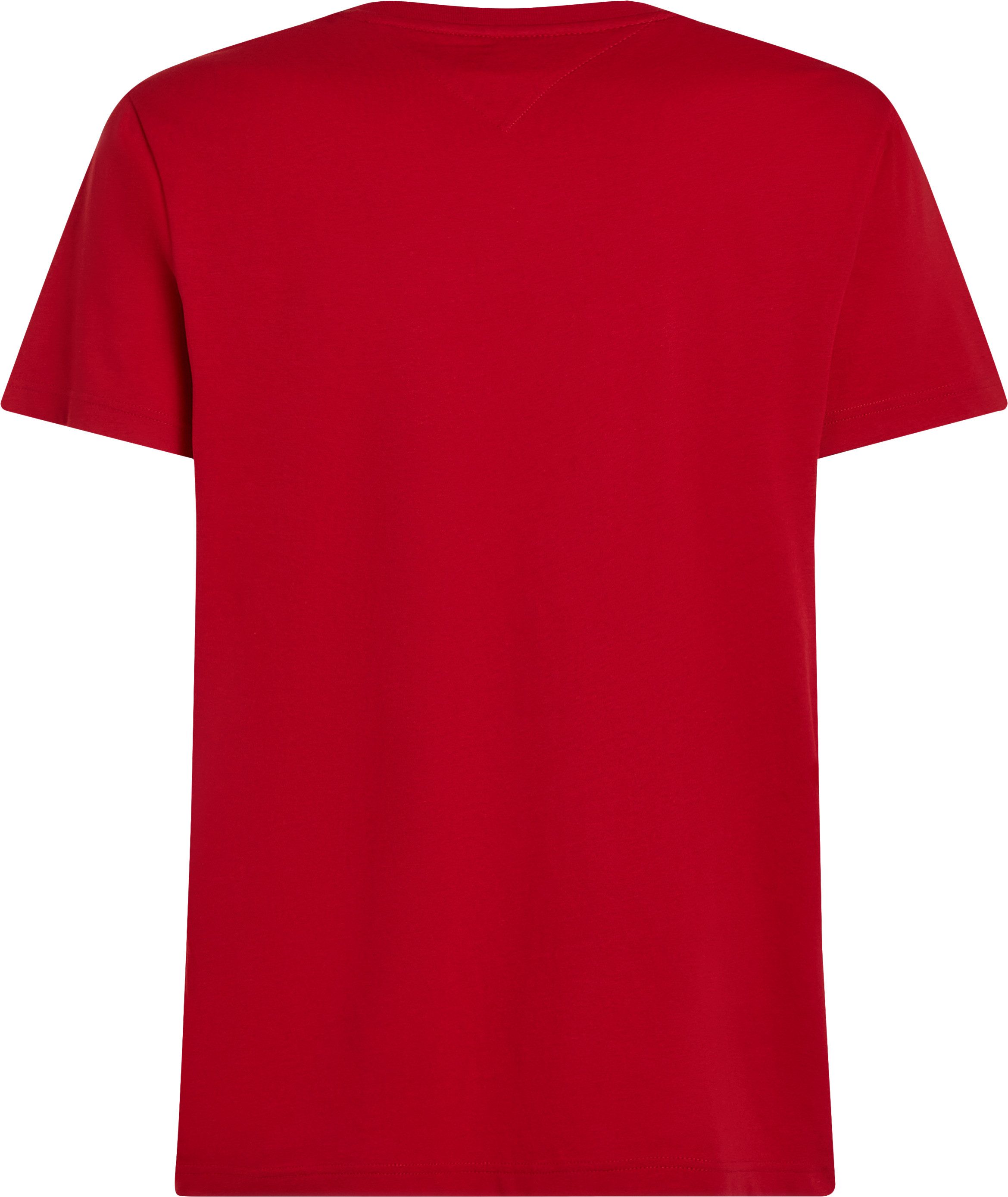 Tommy Hilfiger Shirt met ronde hals BT-HILFIGER CHEST INSERT TEE-B