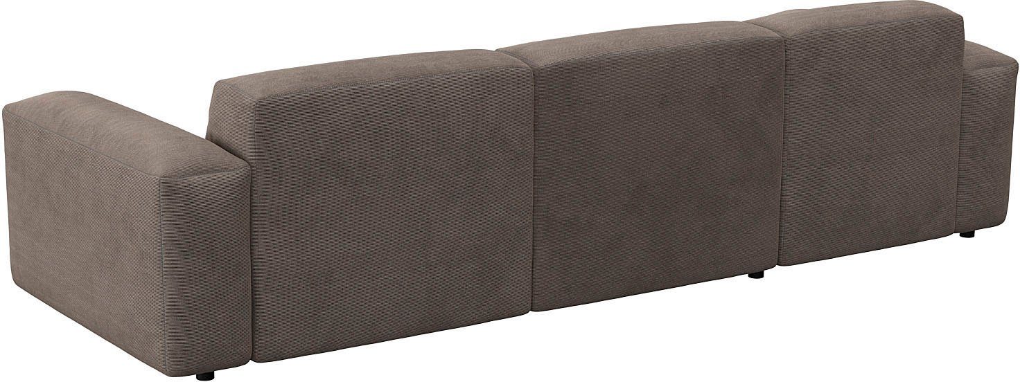 FLEXLUX Hoekbank Lucera comfortabel en comfortabel door hoogwaardige zitconstructie, L-vorm