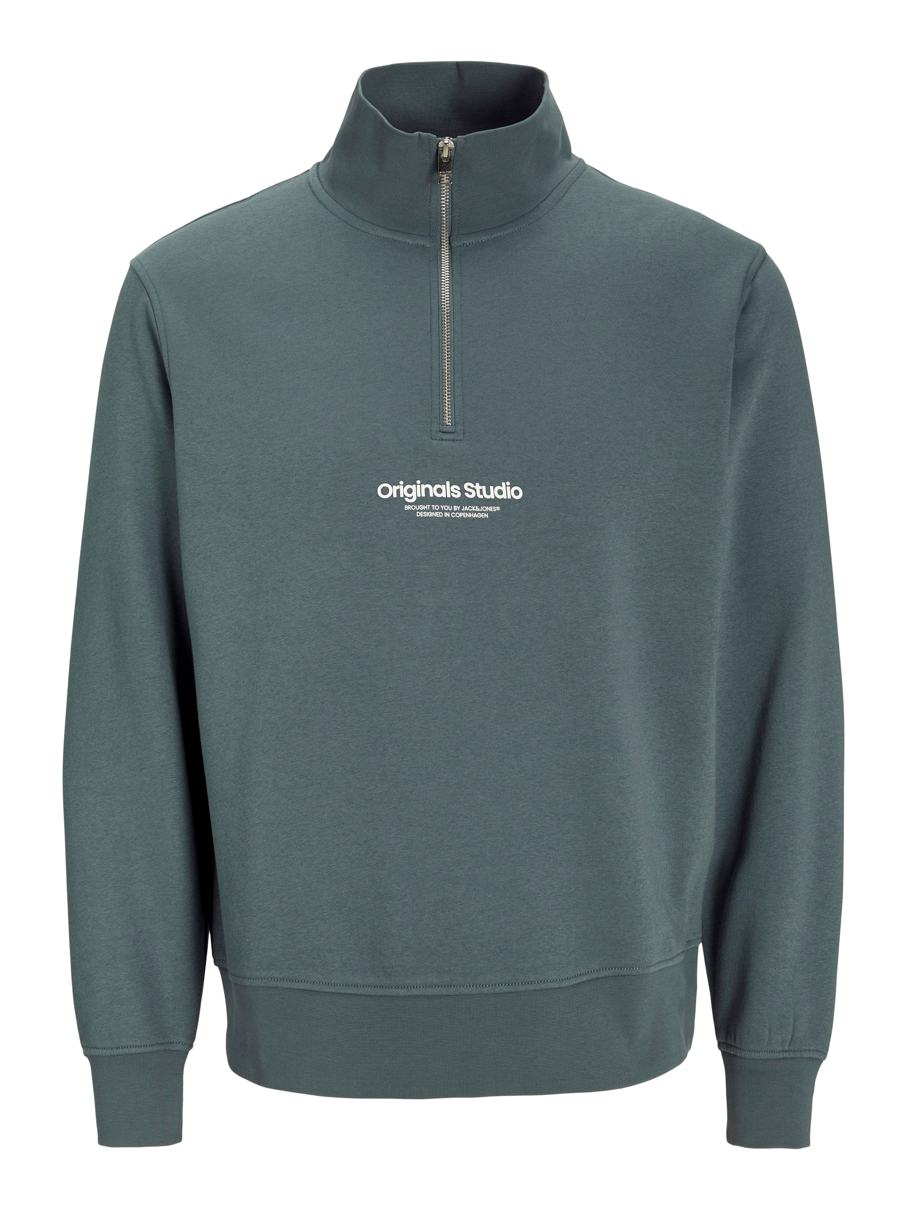 Jack & Jones Sweatshirt JORVESTERBRO SWEAT QUARTER ZIP HN NOOS