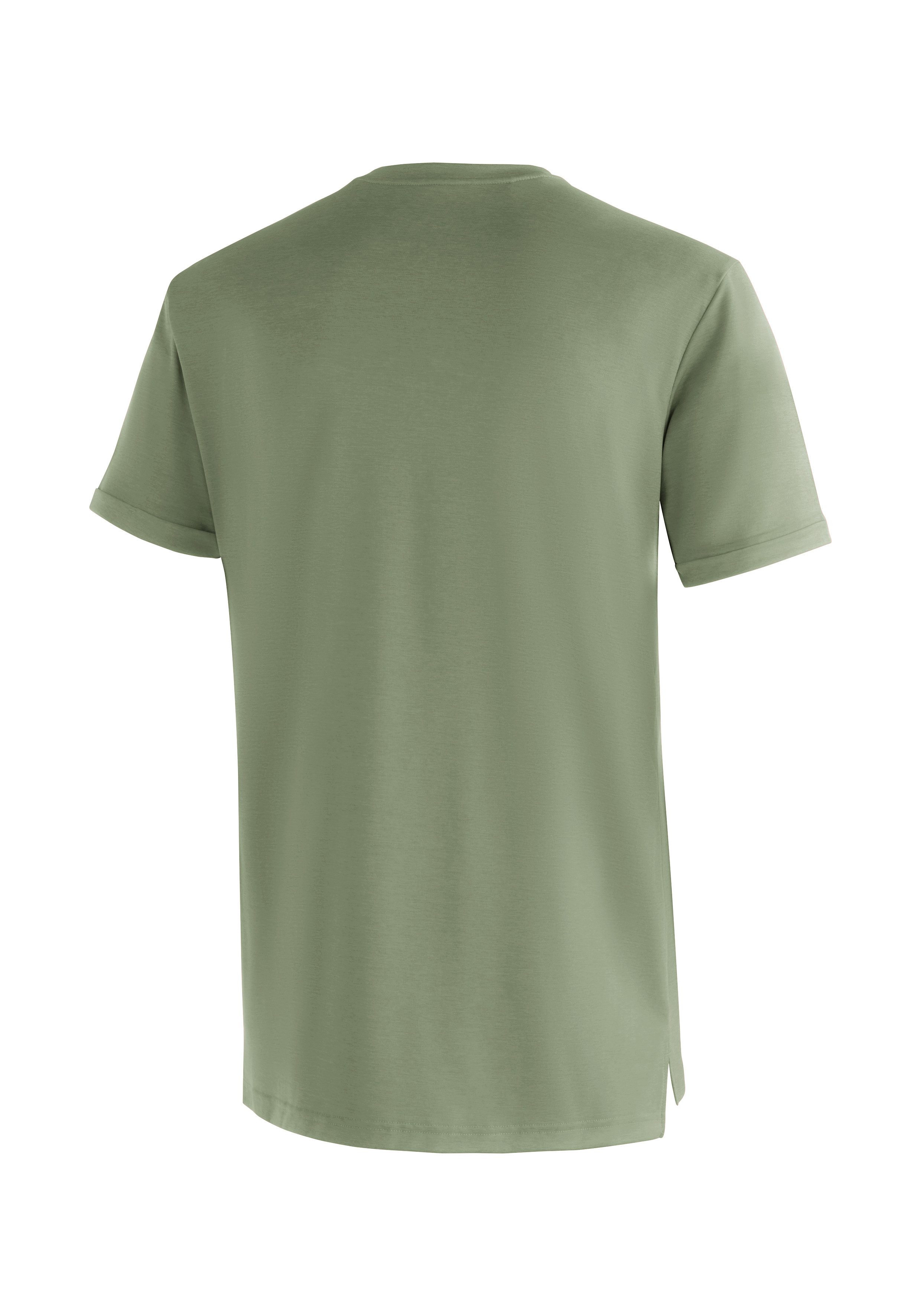 Maier Sports T-shirt Horda S/S M Heren kortarmshirt voor wandelen en vrijetijd