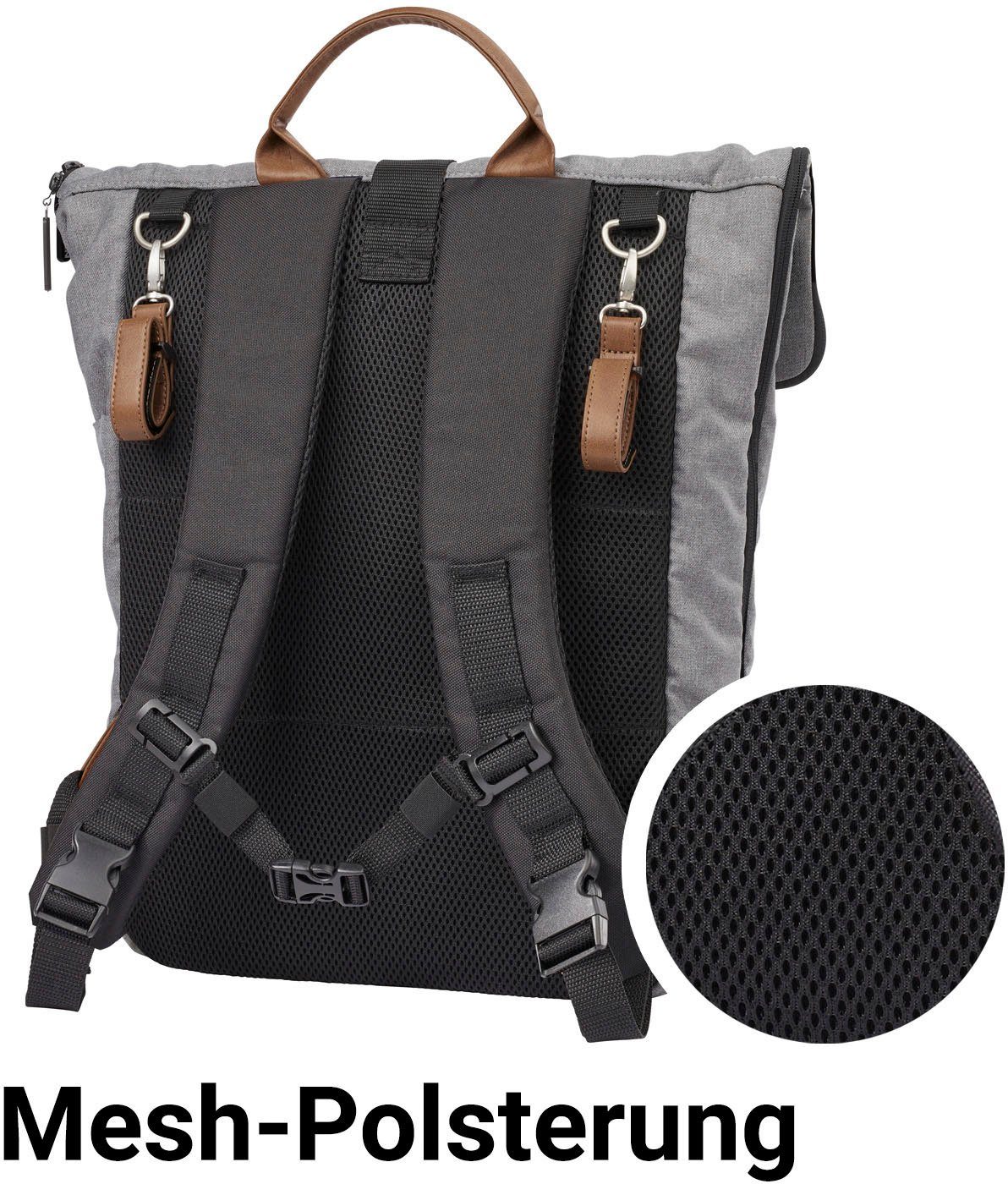 Gesslein Luierrugzak N°6, zand Made in Germany