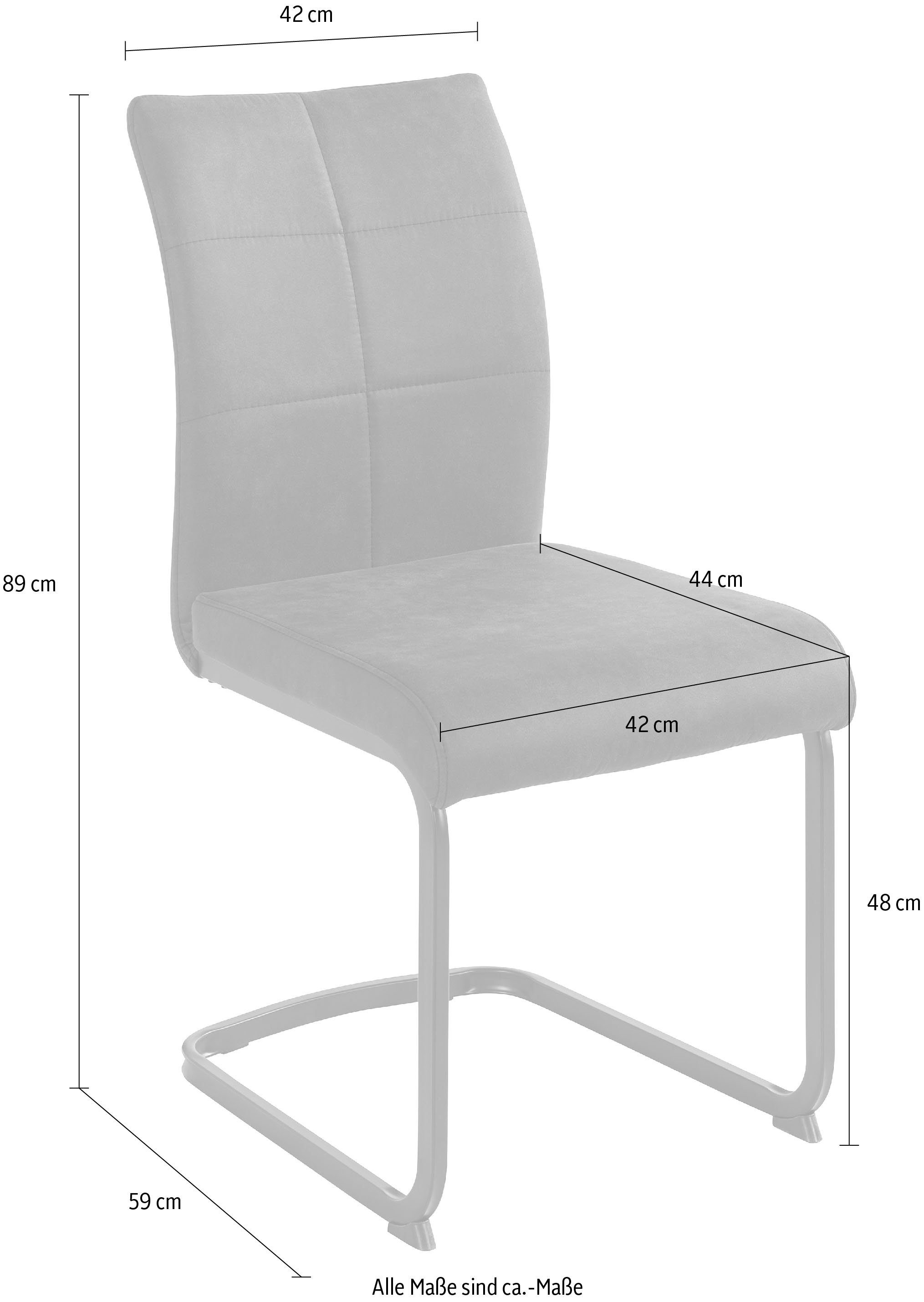 HELA Vrijdragende stoel Pia (set)