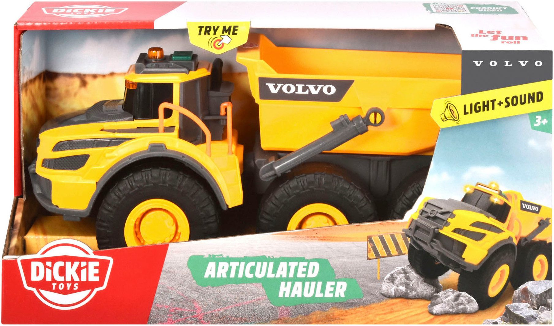Dickie Toys Speelgoed-kiepwagen Volvo Articulated Hauler