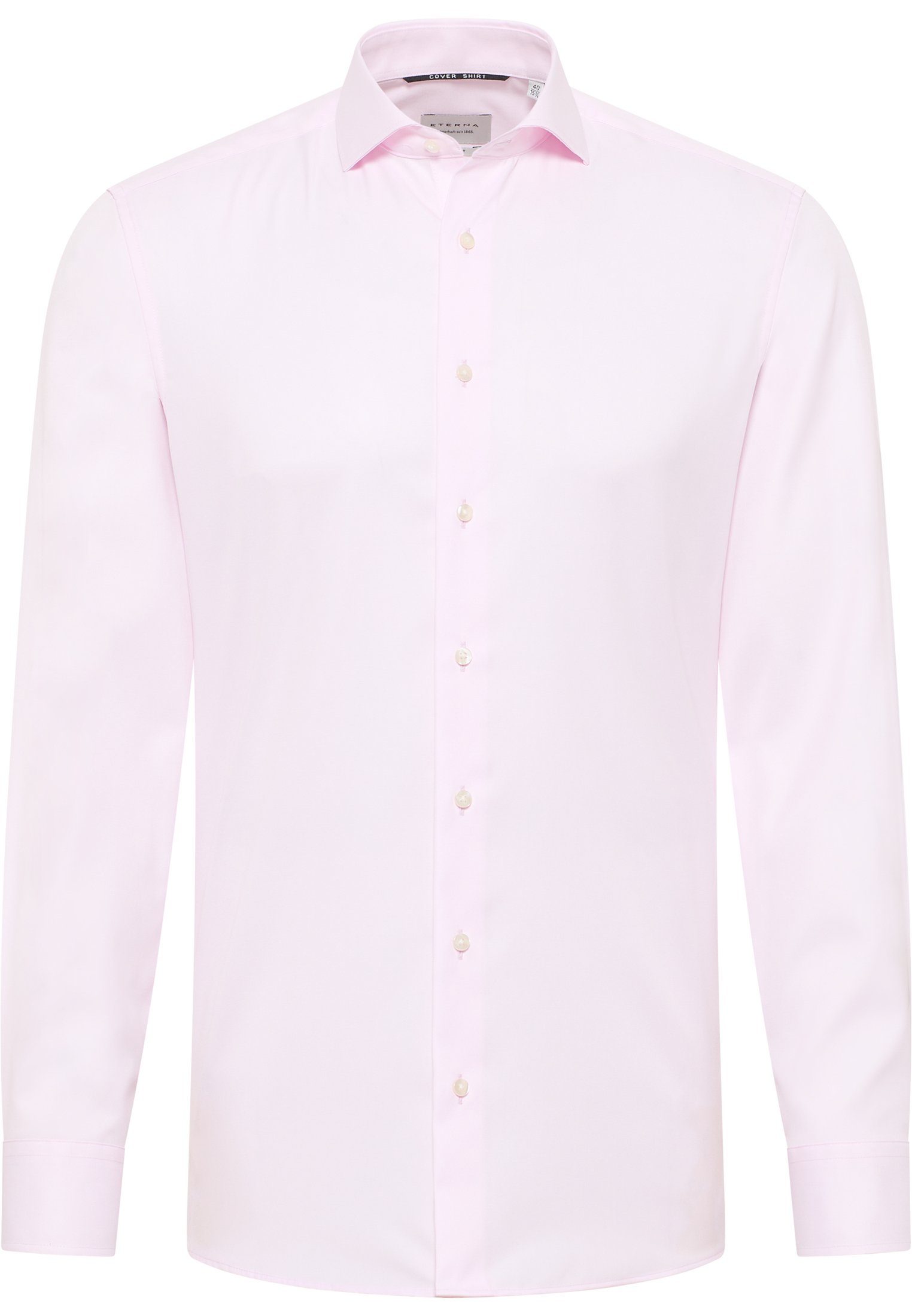 Eterna Overhemd met lange mouwen Slim fit NON IRON (strijkvrij)