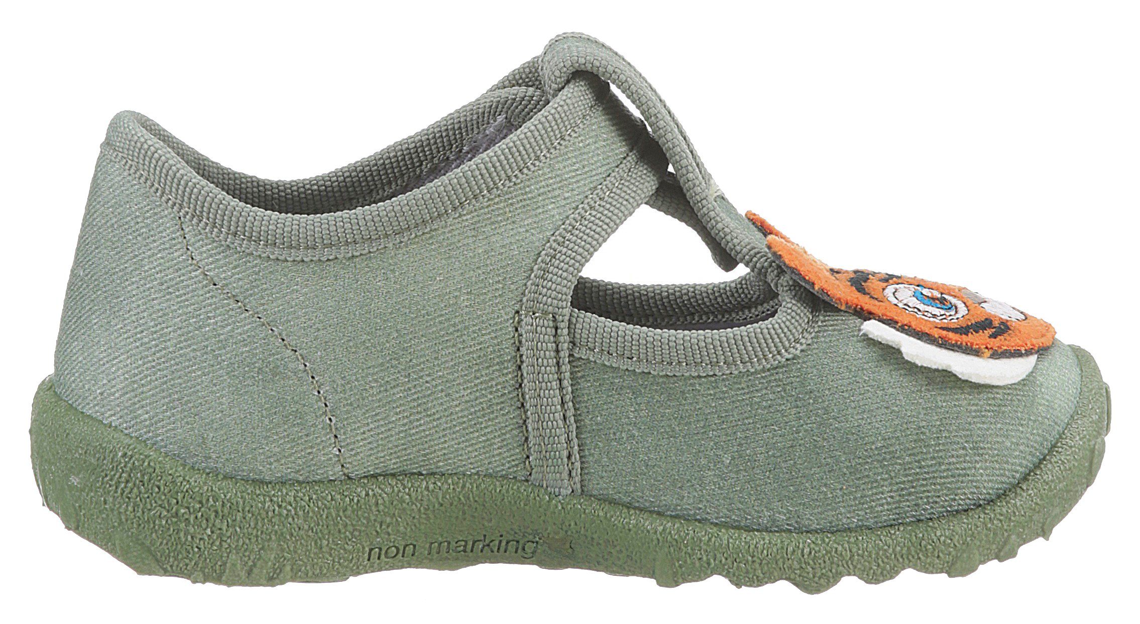 Superfit Pantoffels SPOTTY WMS: middel Ballerina, klittenbandschoen, kleuterschoen met schattig motief