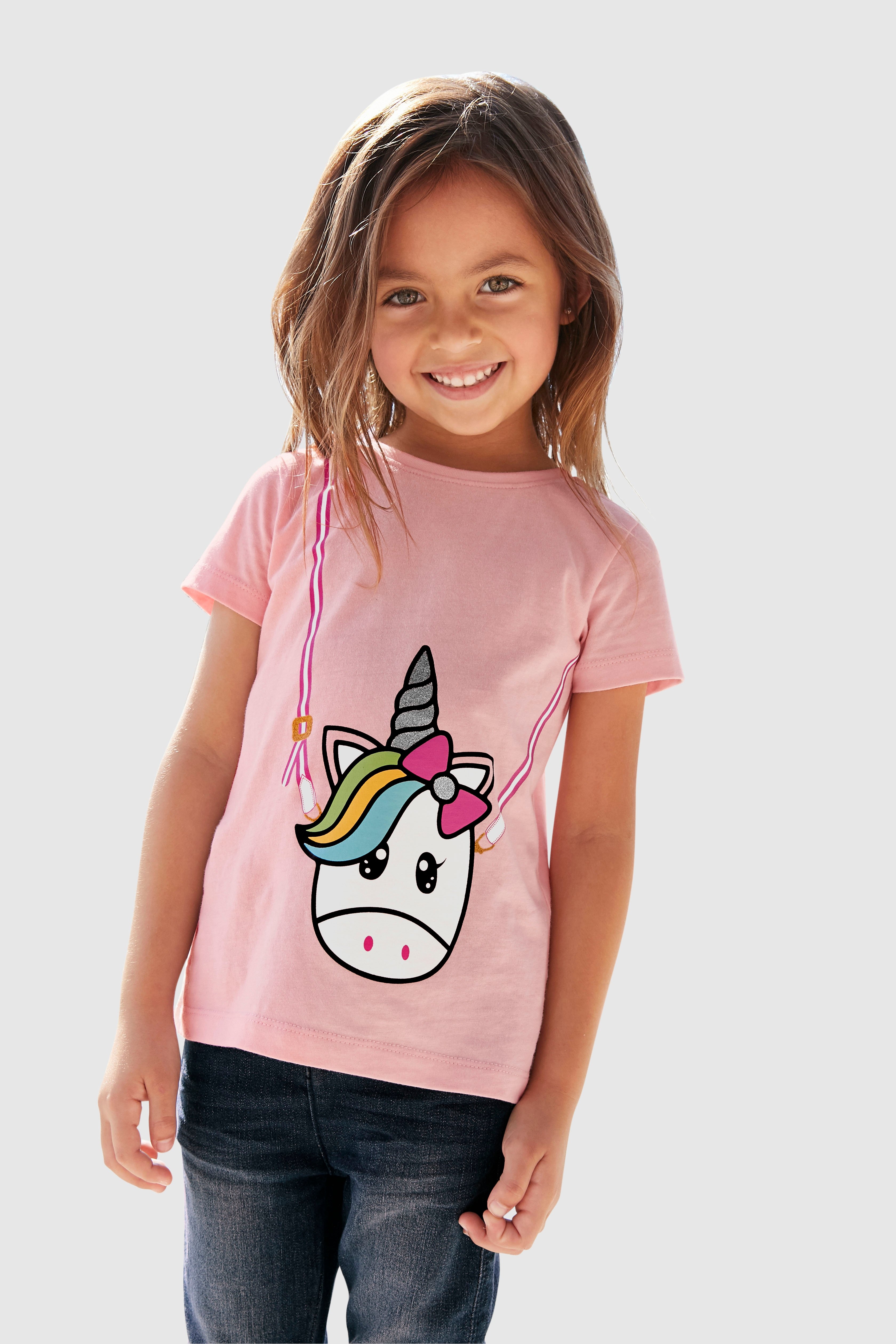 KIDSWORLD T-shirt met schattig eenhoornmotief online verkrijgbaar | OTTO