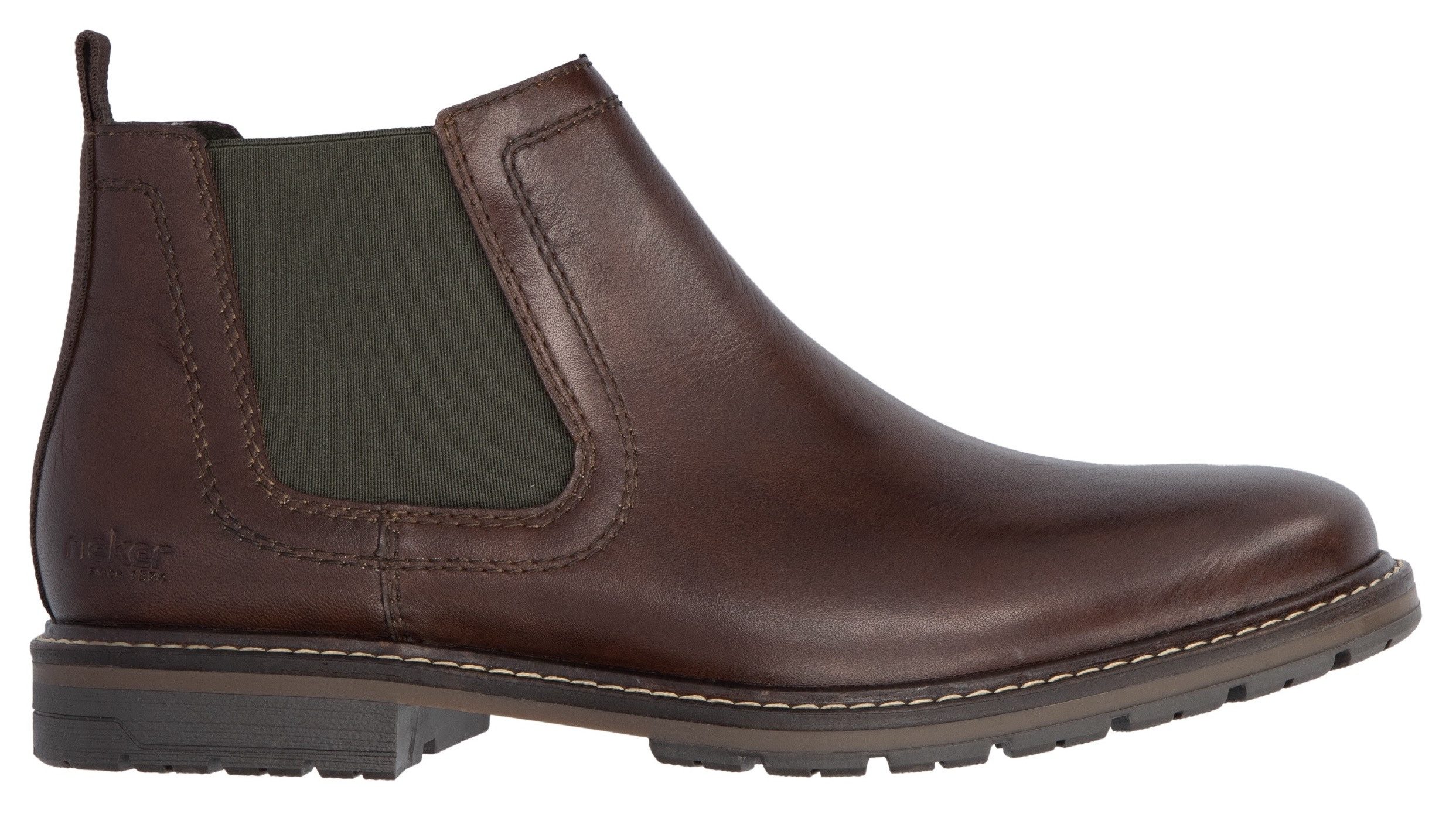 Rieker Chelsea-boots , instappers, business-enkellaars met stretch